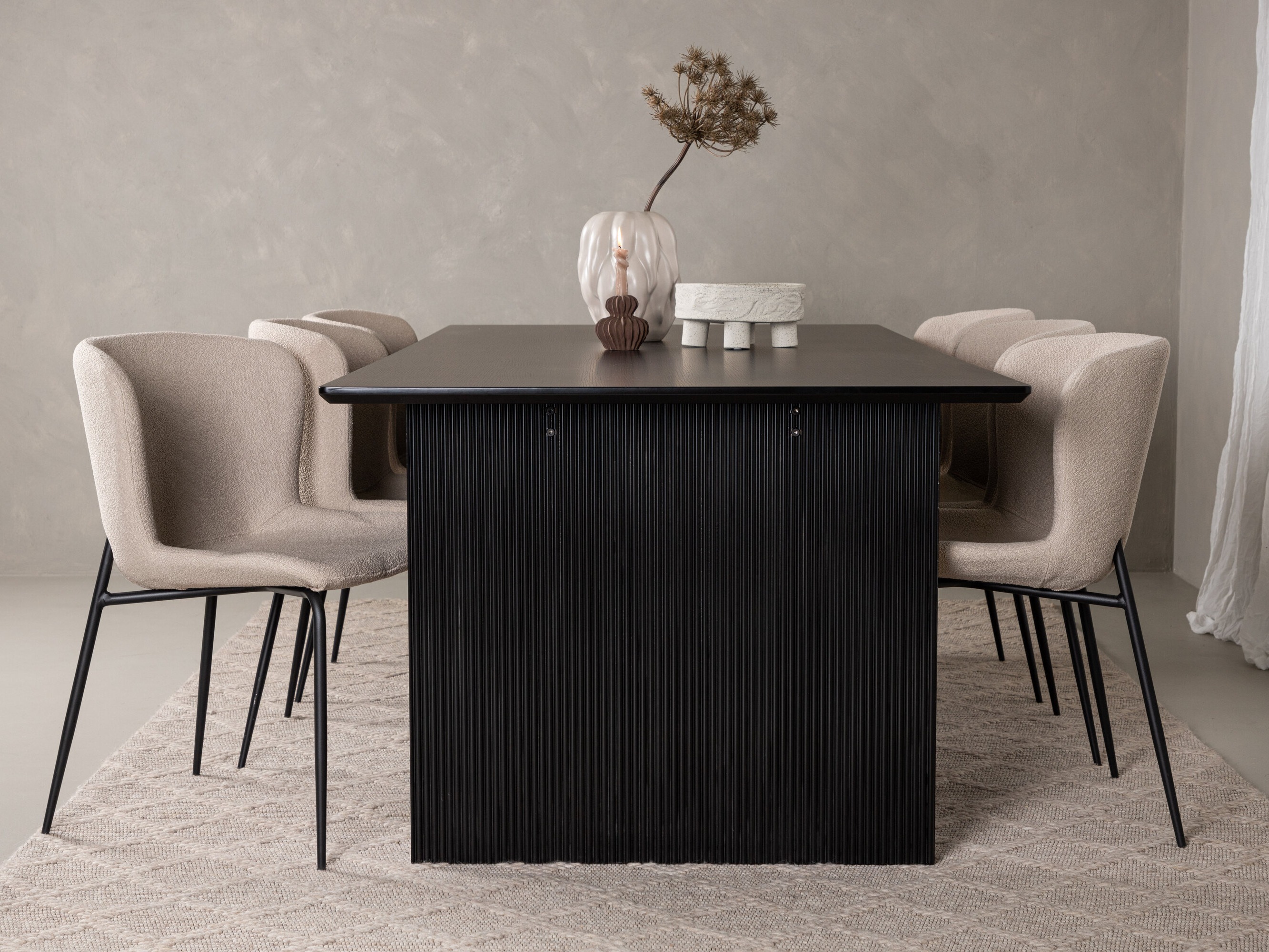 Valgomojo komplektas Dallas 5066 (Smėlinė)