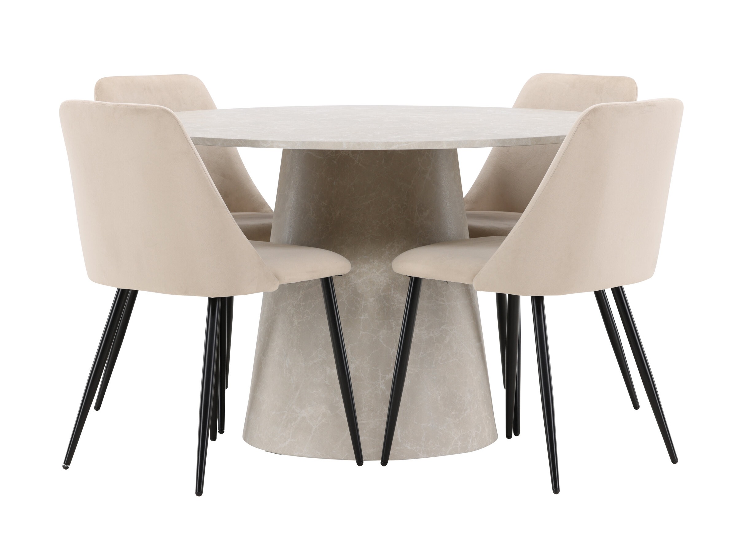 Valgomojo komplektas Dallas 5069 (Šviesi ruda)