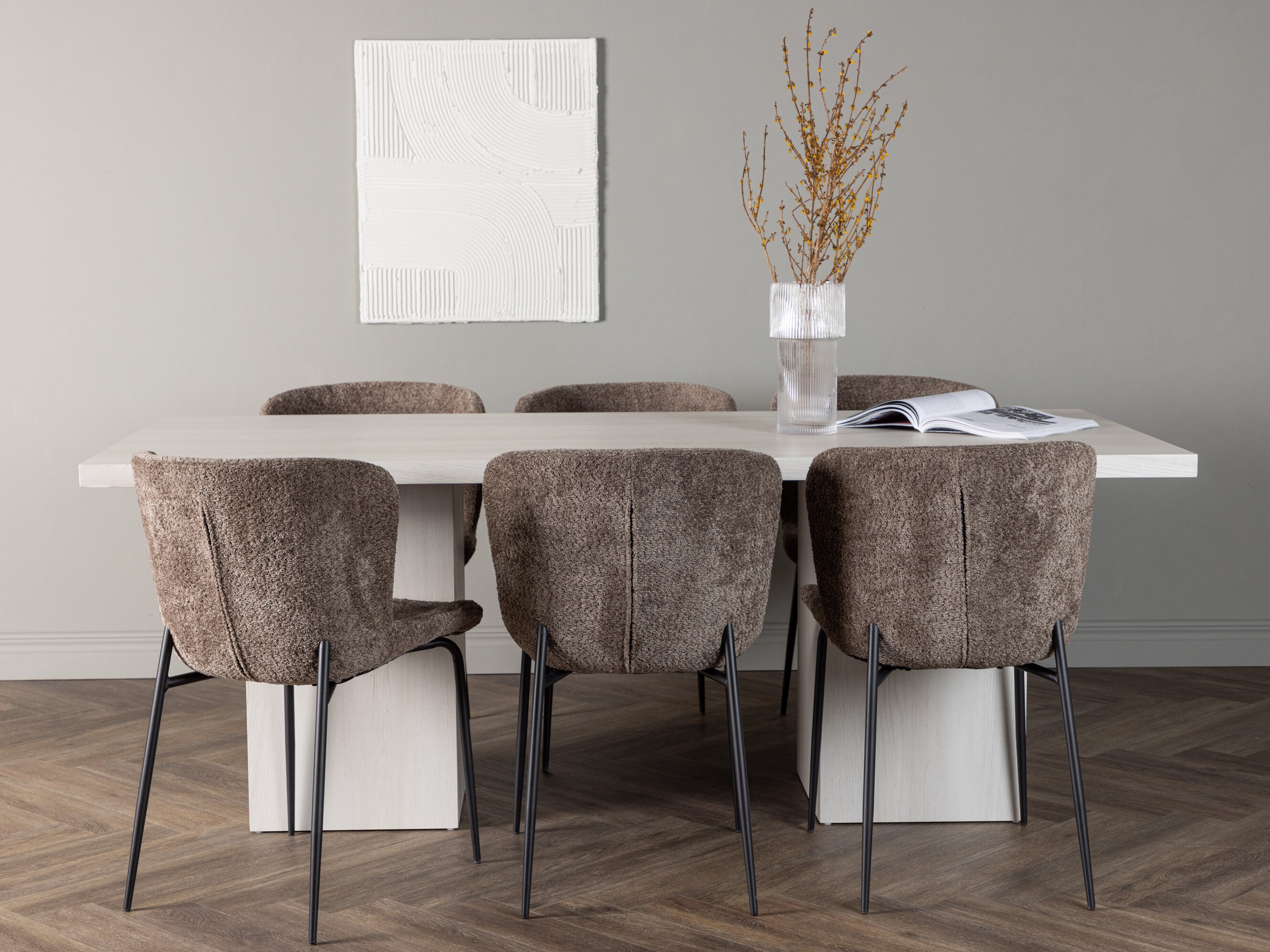 Valgomojo komplektas Dallas 5080 (Ruda)