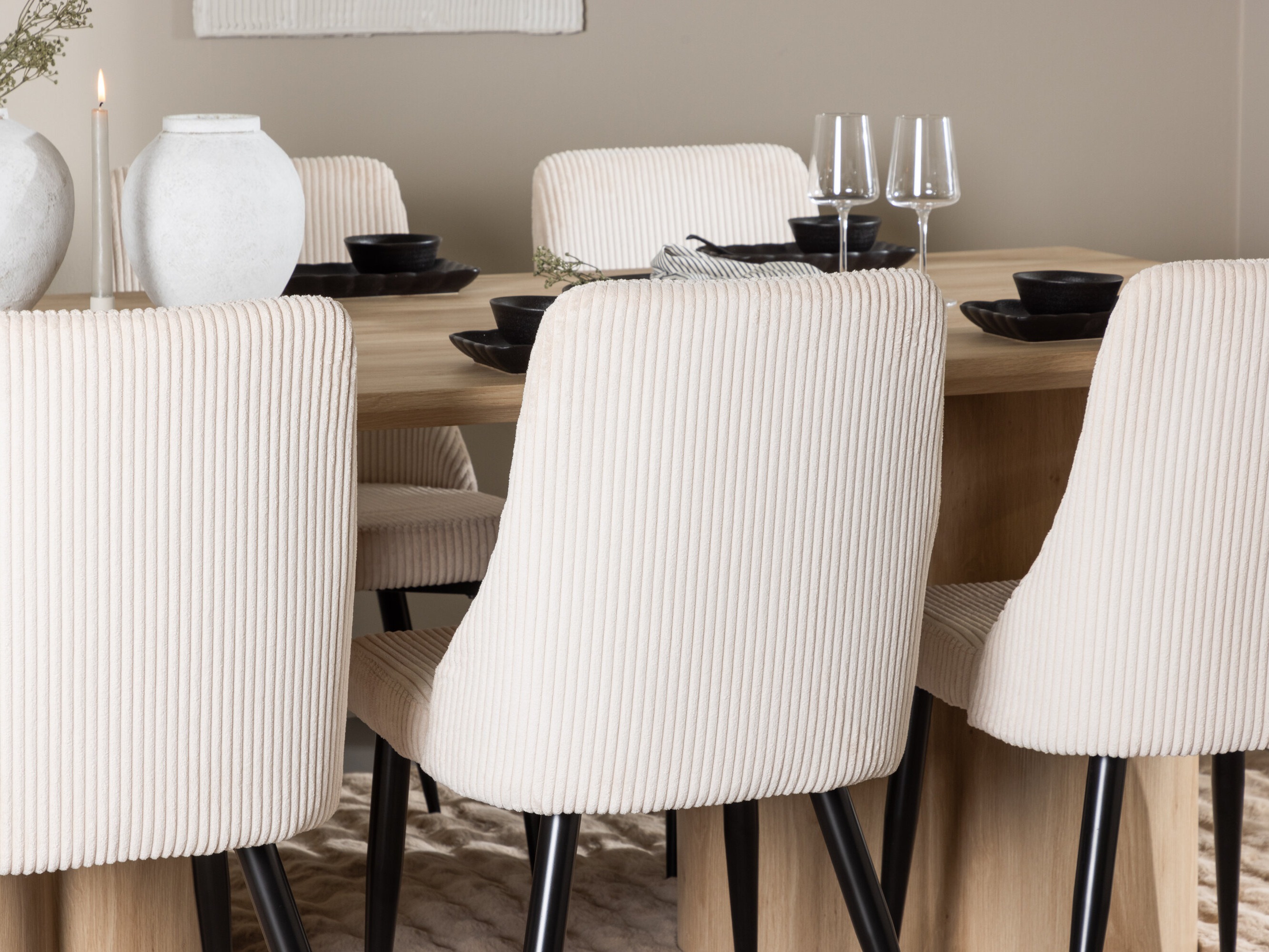 Valgomojo komplektas Dallas 5179 (Šviesus medis)