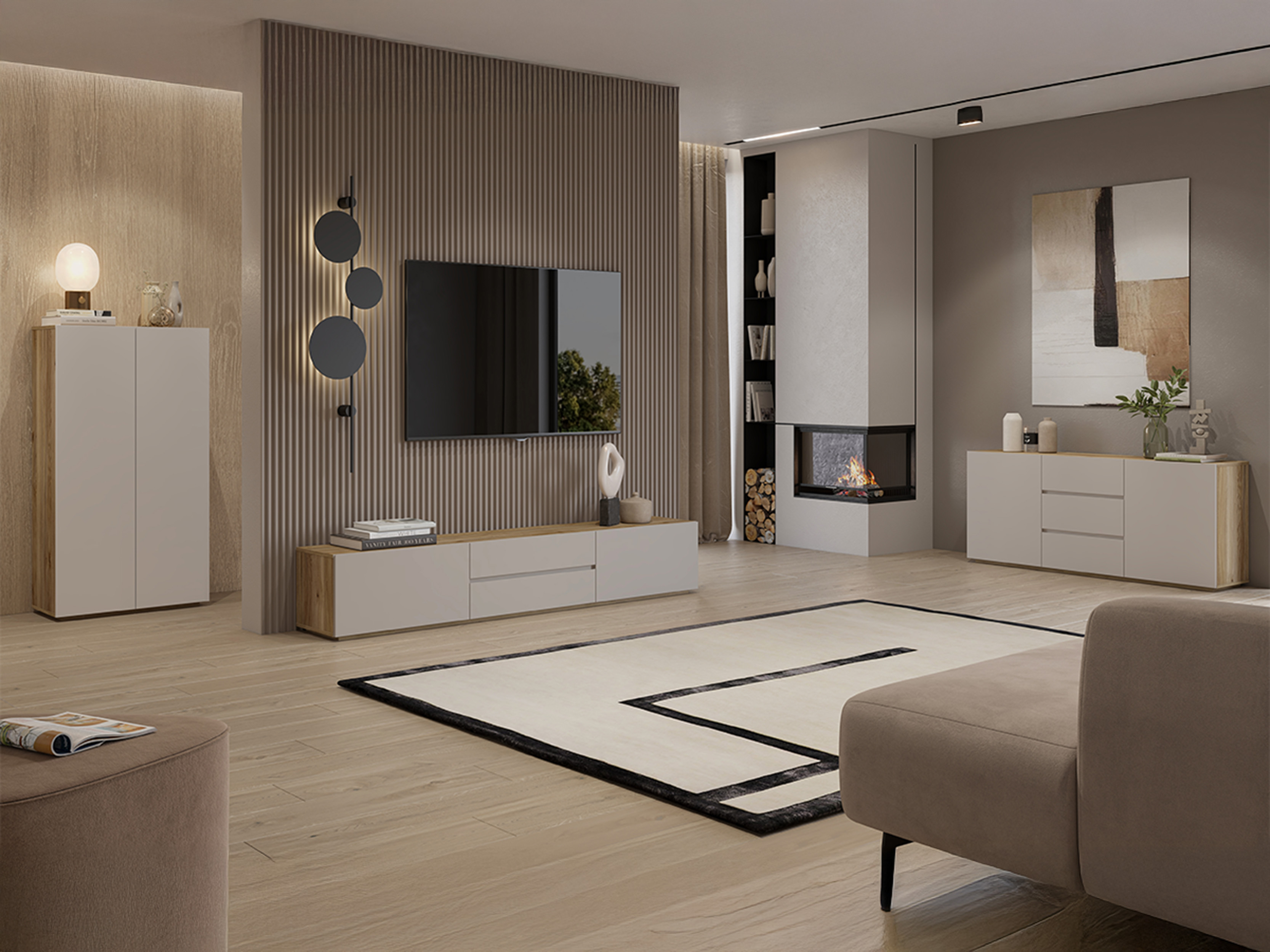 Svetainės komplektas Alsono 105