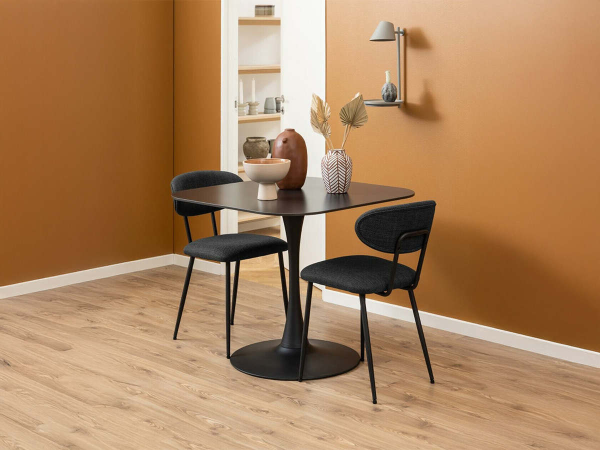 Stalas Norsica 690 (Juoda + Juodas marmuras)