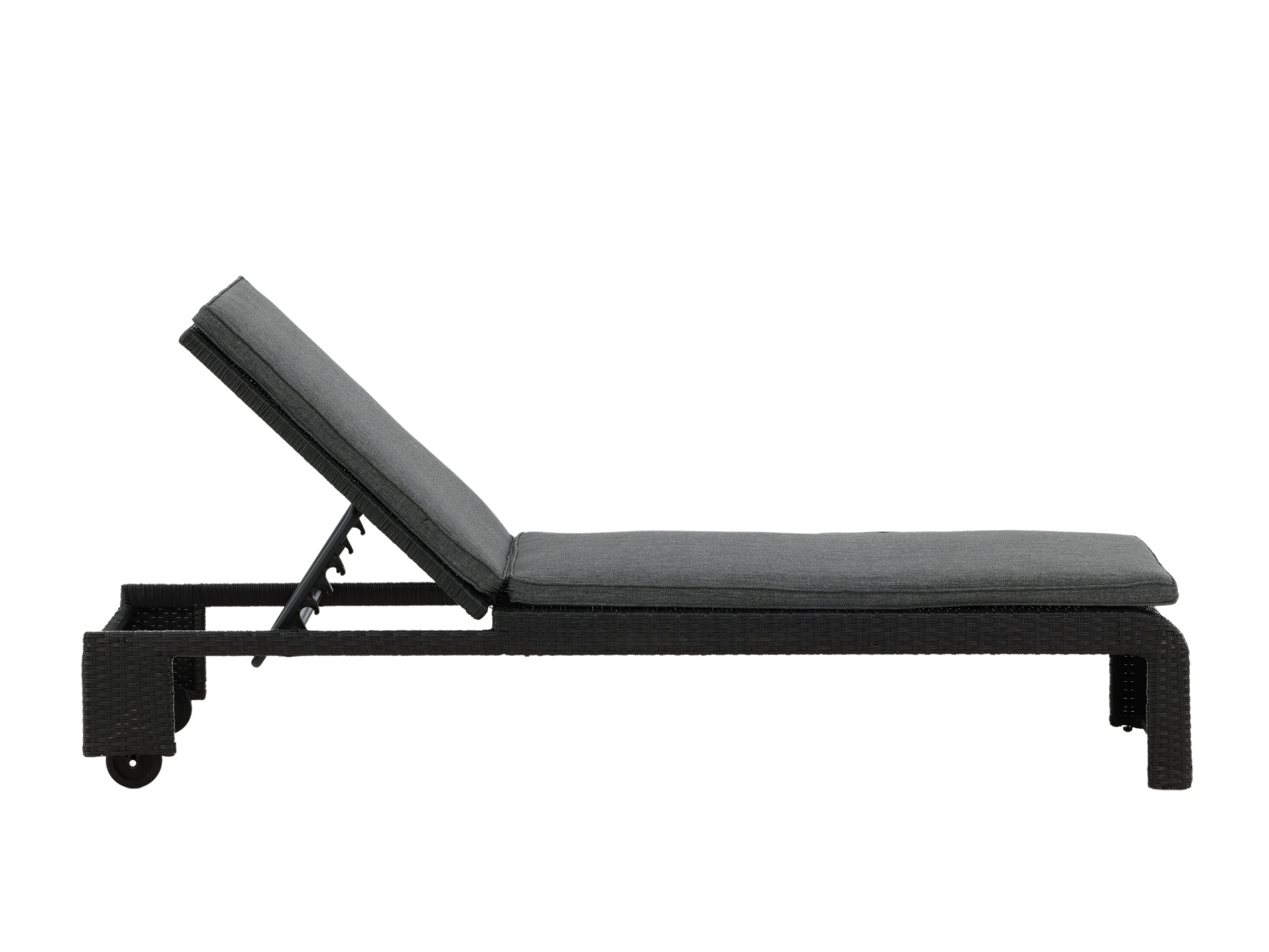 Lauko gultas Dallas 771 (Juoda + Pilka)