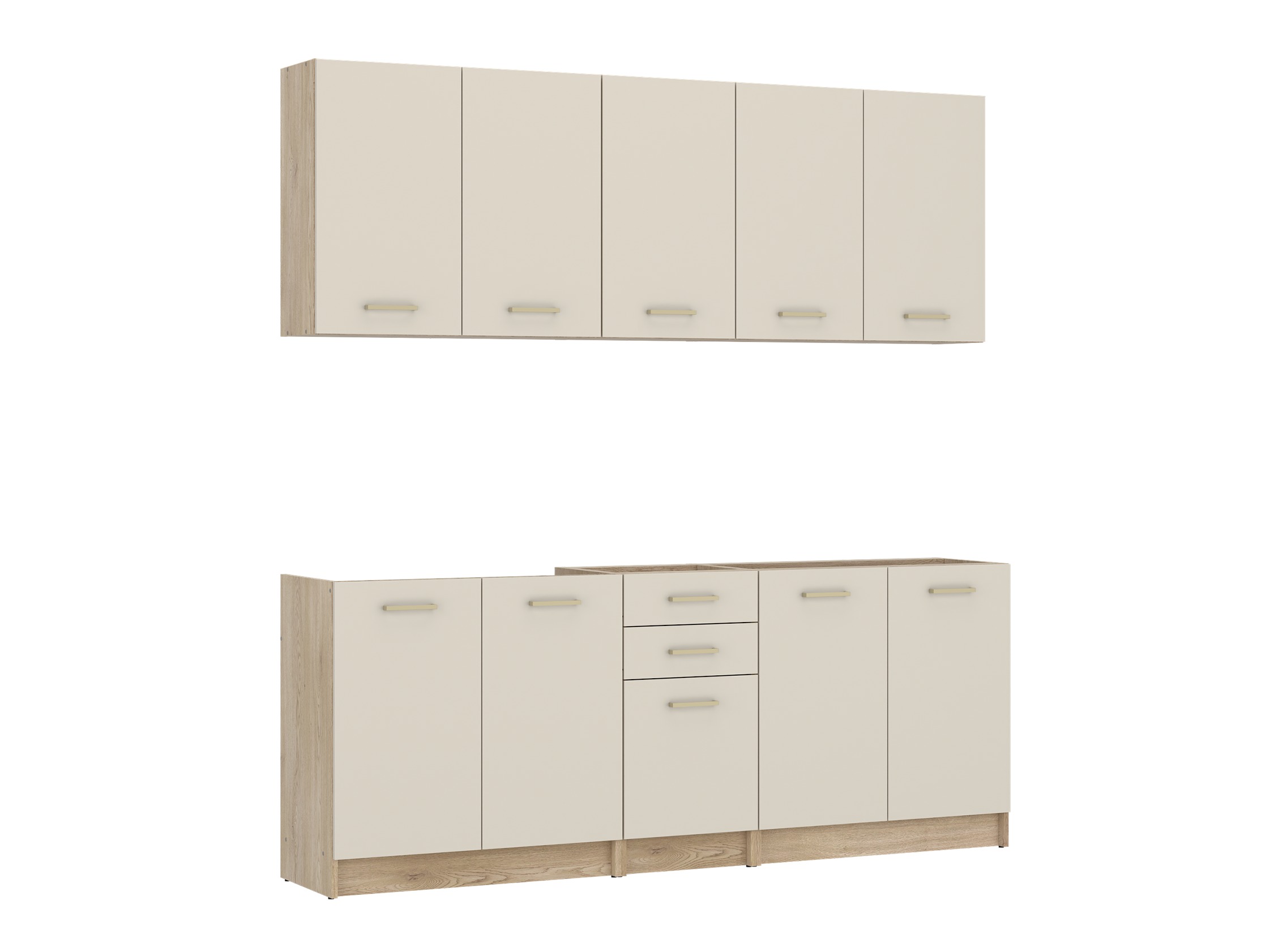 Modulinis virtuvės komplektas Quti 122