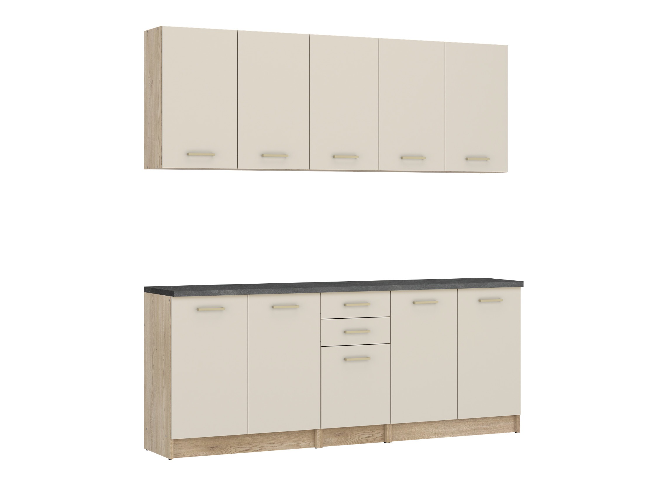 Modulinis virtuvės komplektas Quti 122