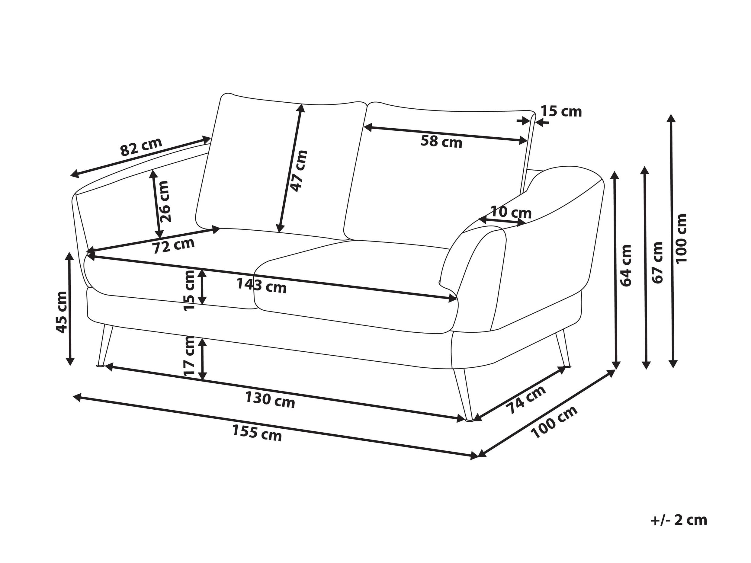 Sofa Berwyn 2900 (Taupe)