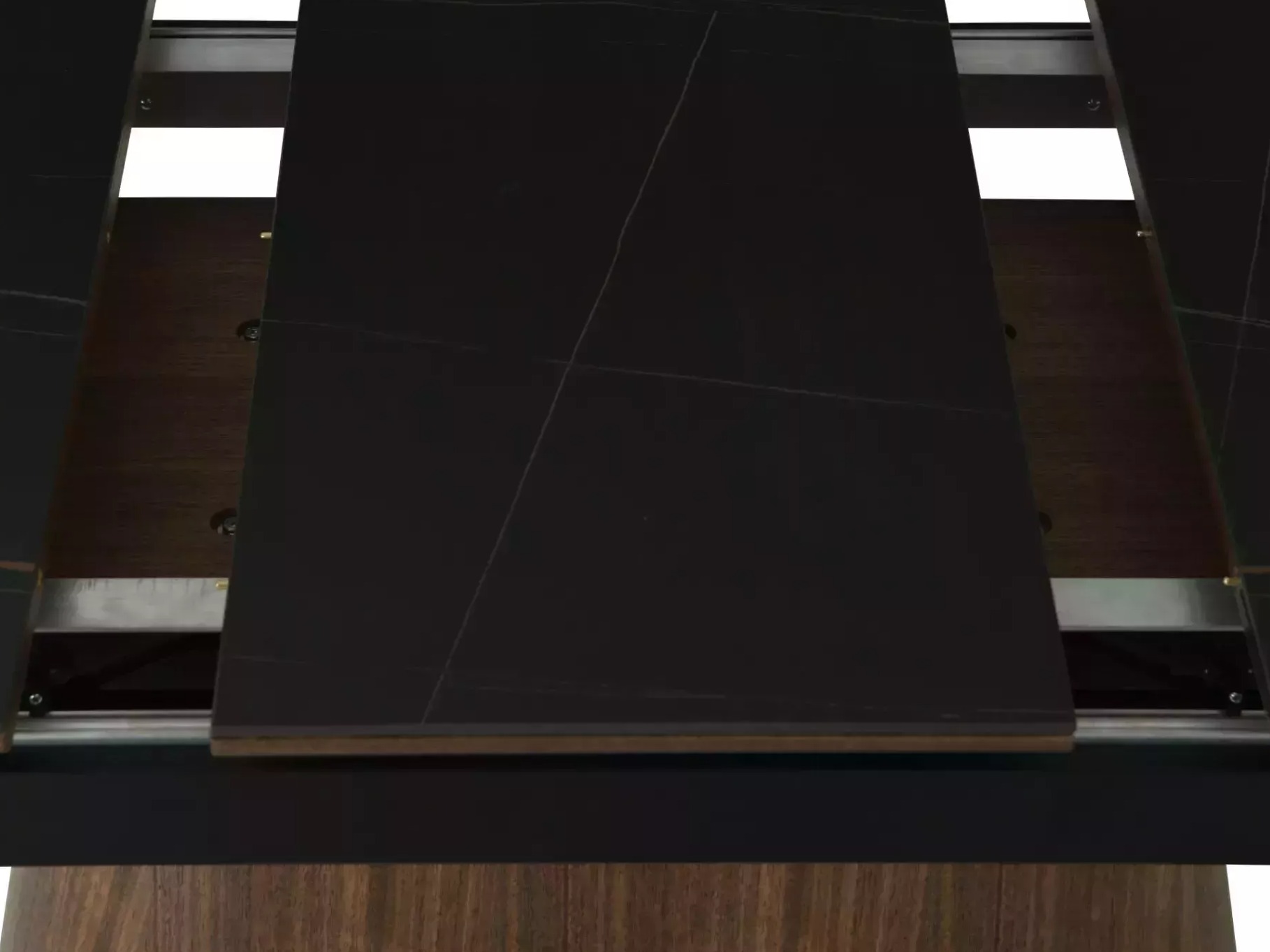 Stalas Detroit 932 (Juoda + Graikinis riešutas)