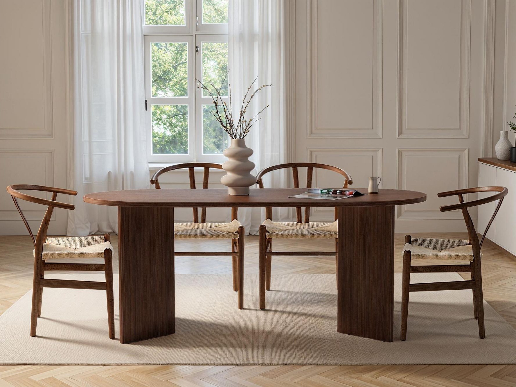 Stalas Novato 131 (Graikinis riešutas)