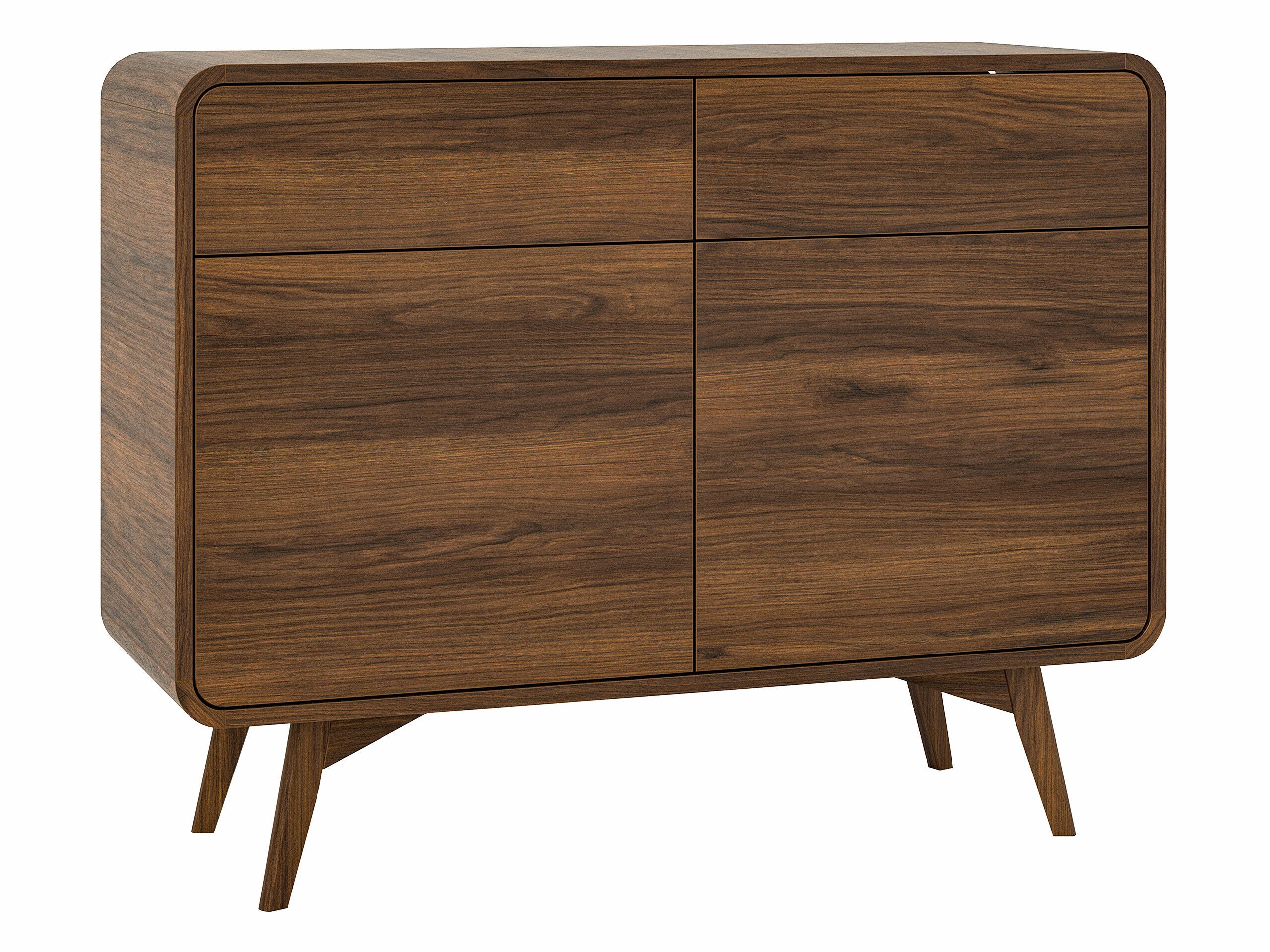 Rudos namų biuro komodos