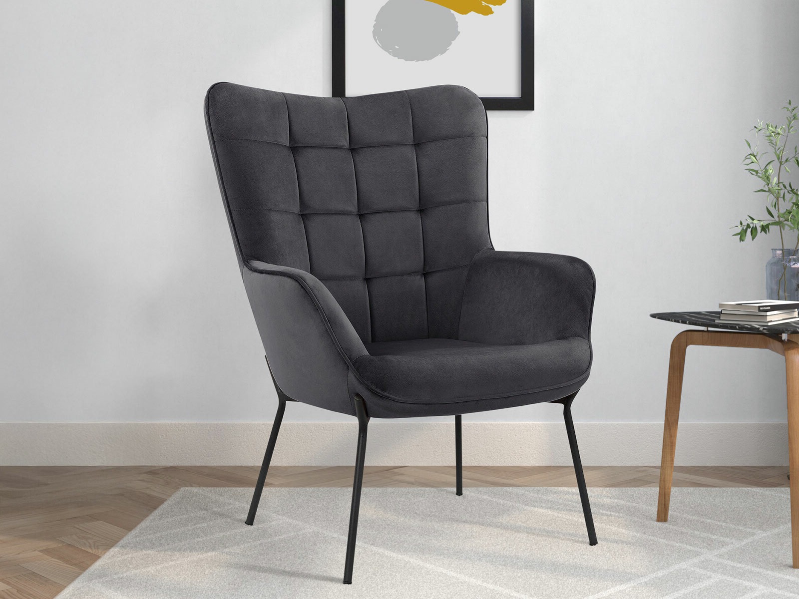 Fotelis Denton 1008 (Antracitas)