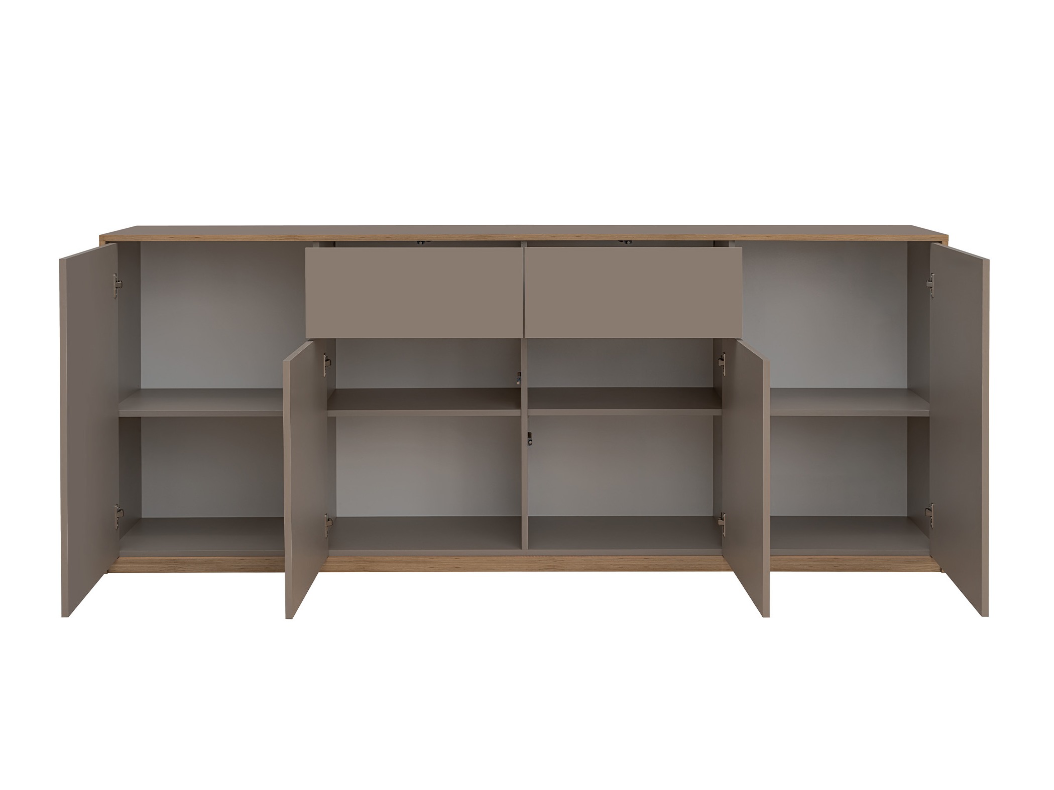 Komoda Fivetri 102 (Pilkai ruda)