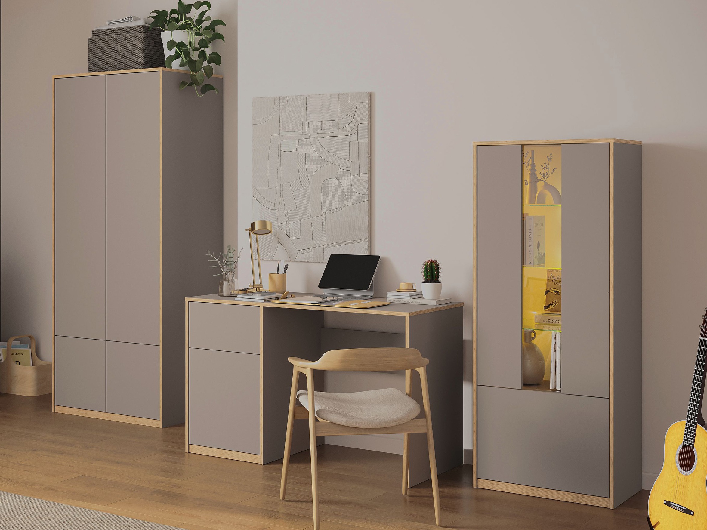 Spinta Fivetri 104 (Pilkai ruda)