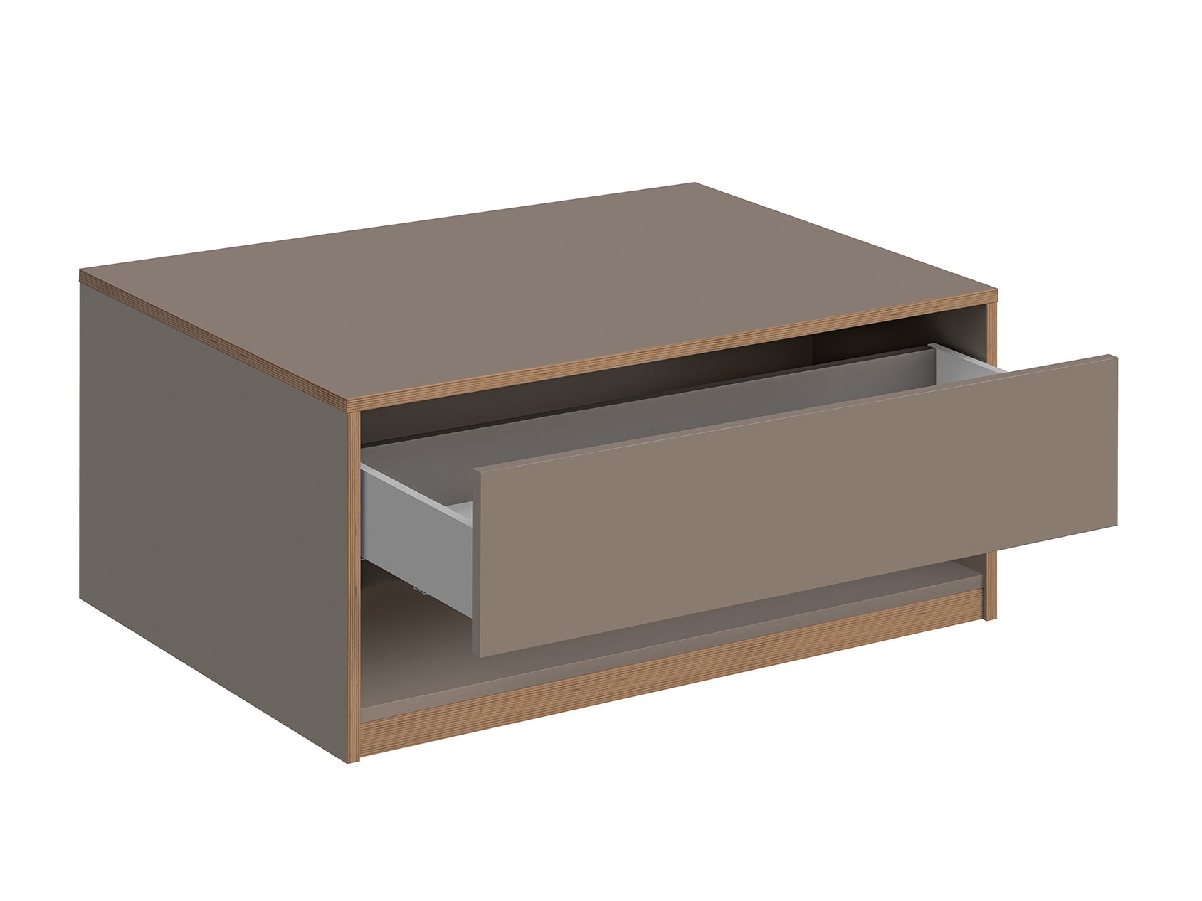 Žurnalinis staliukas Fivetri 103 (Pilkai ruda)