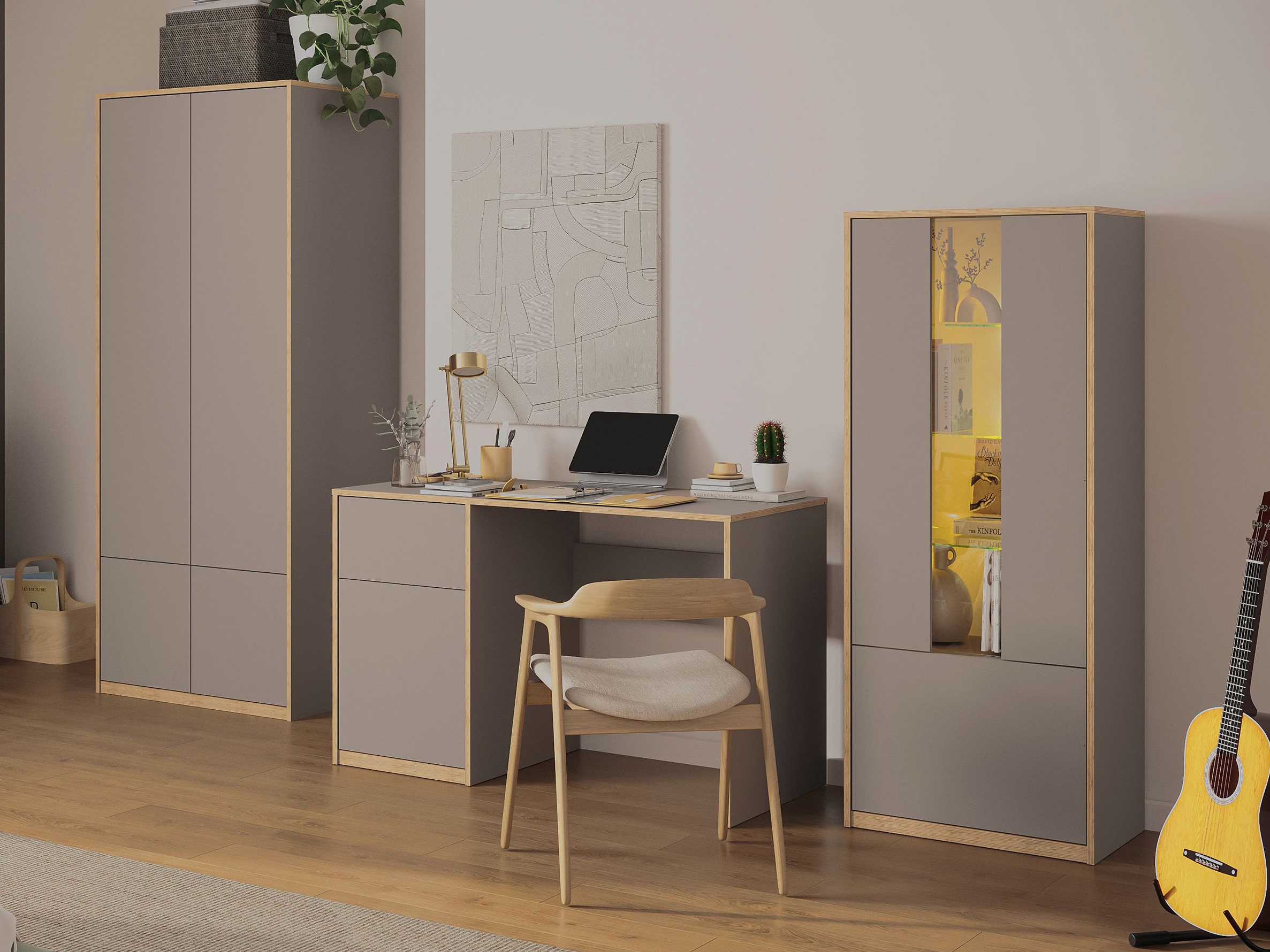 Lentyna Fivetri 107 (Pilkai ruda)