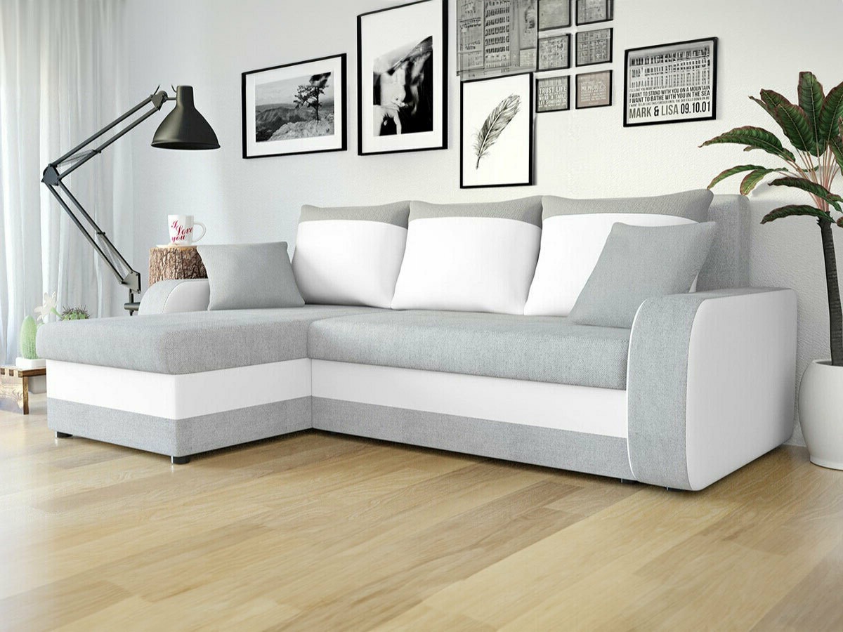 Minkštas kampas Comfivo 135 (Enzo 162 + Rain 01)