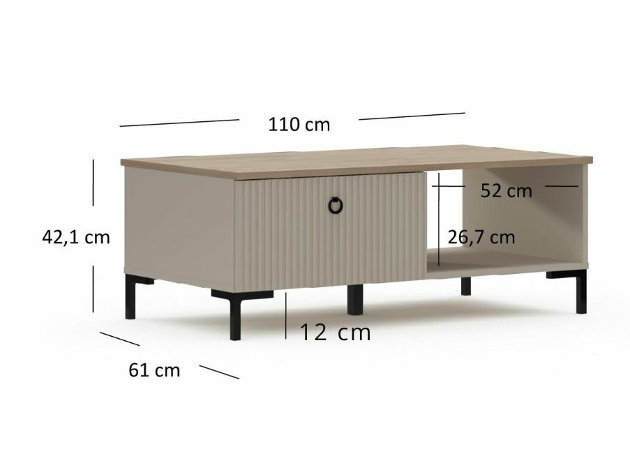 Žurnalinis staliukas Evadali 104