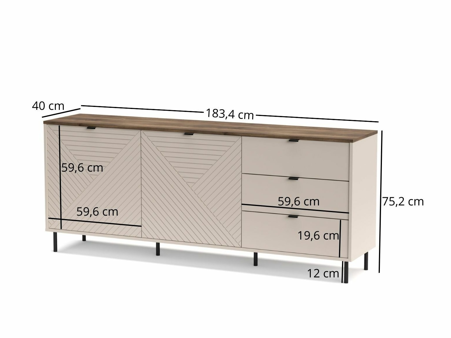 Svetainės komplektas Novtivu 124 (Yra)