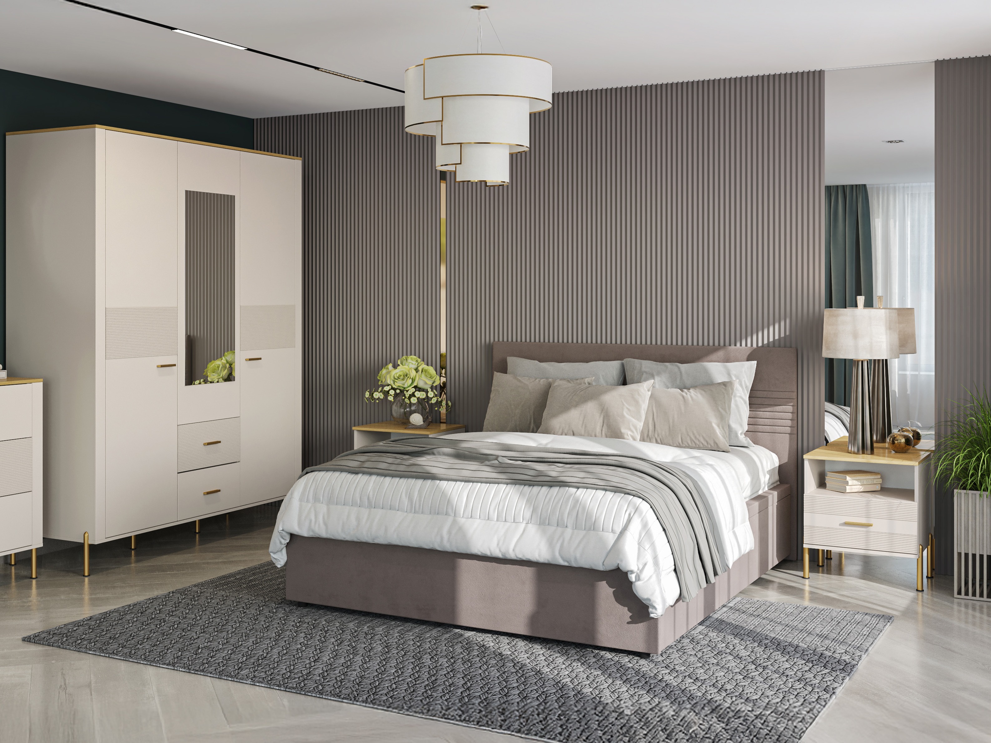 Miegamojo komplektas Torliva 112 (Nėra)