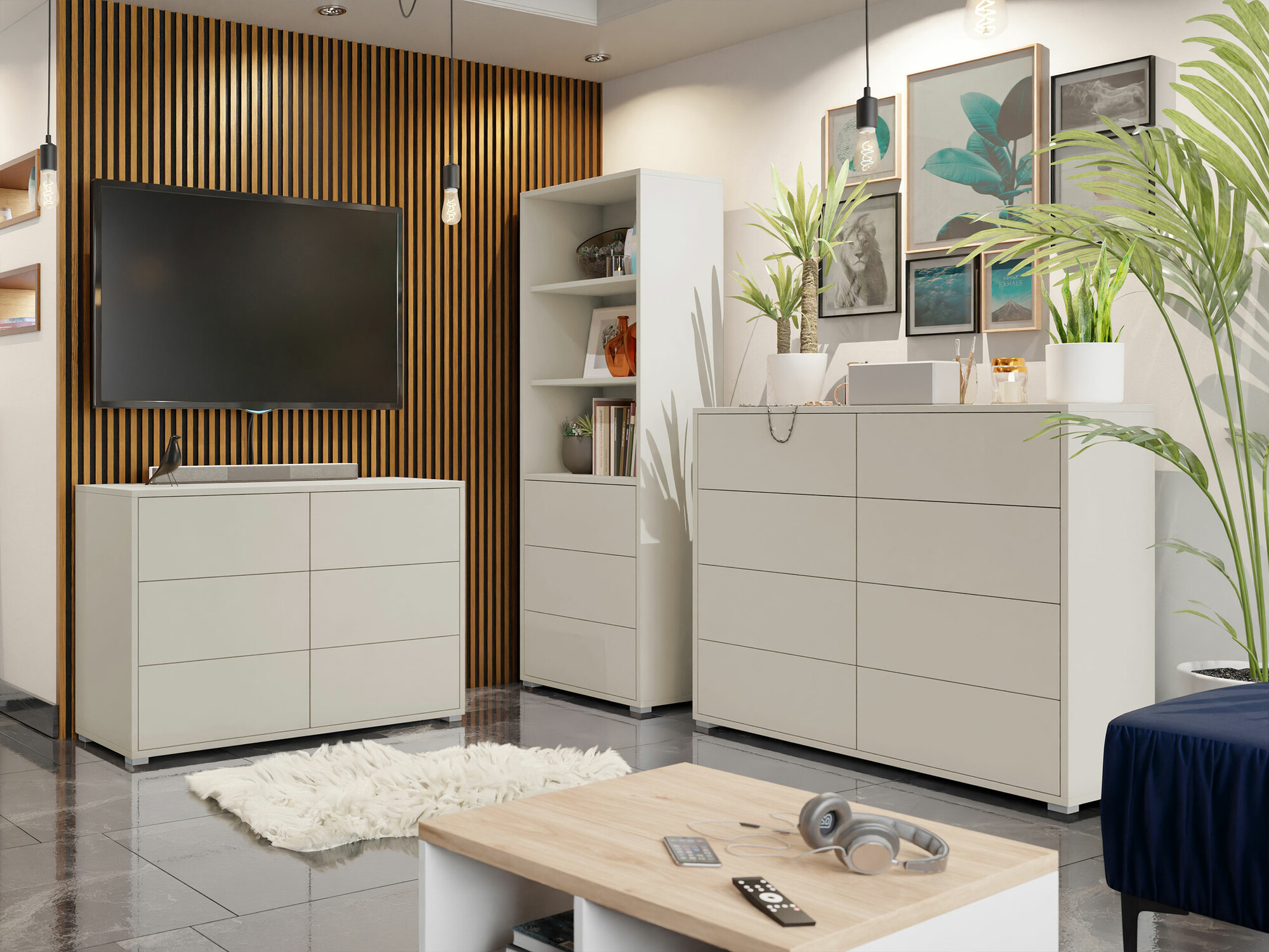 Komoda ST8157 su pažeista pakuote