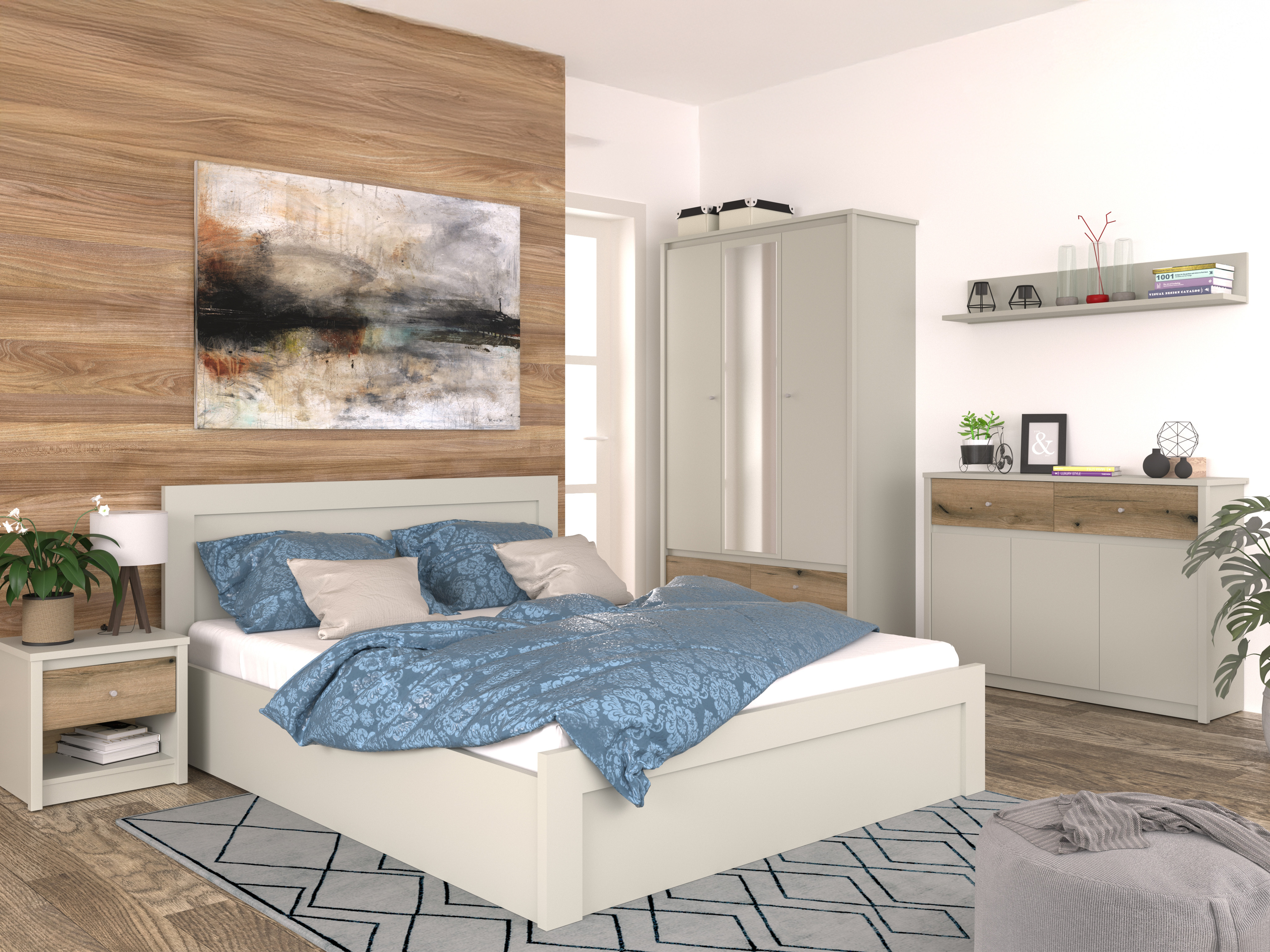 Miegamojo komplektas Fentoli 130