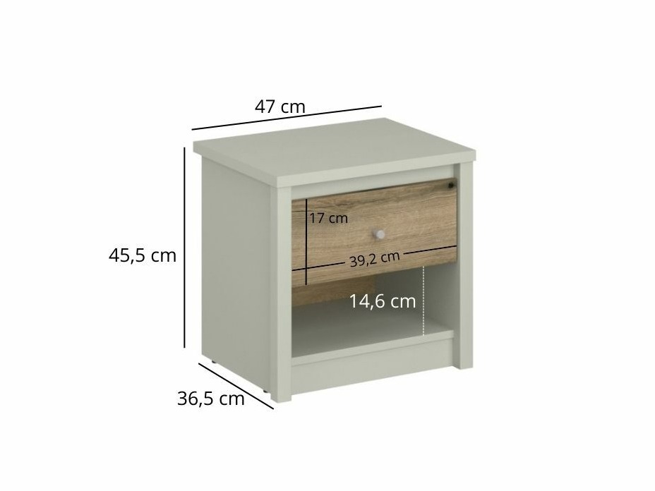 Naktinis staliukas Fentoli 120