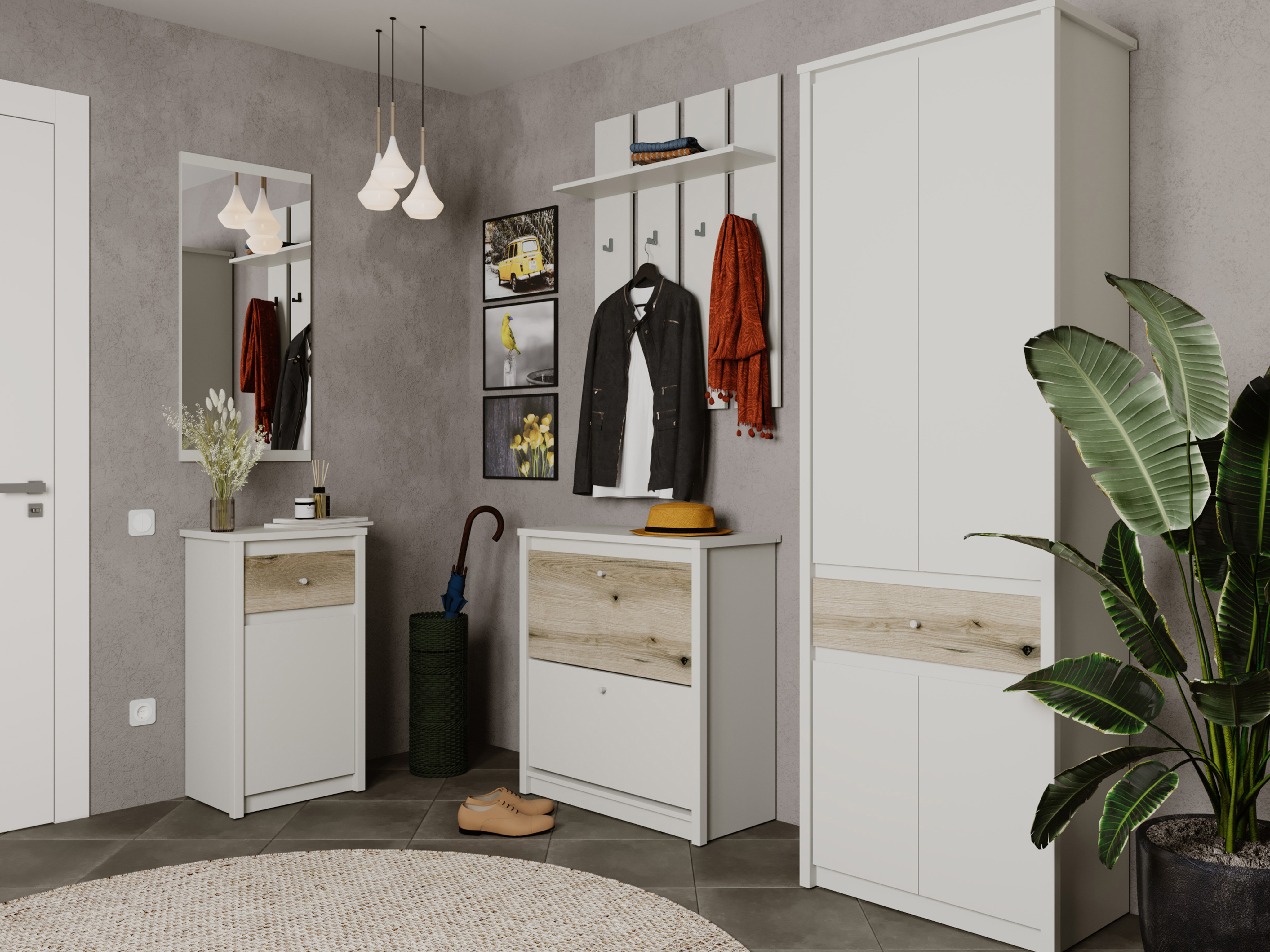 Prieškambario komplektas Fentoli 129