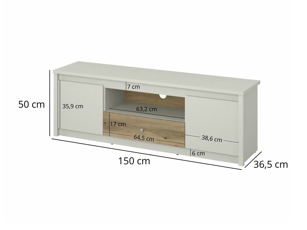 TV staliukas Fentoli 122