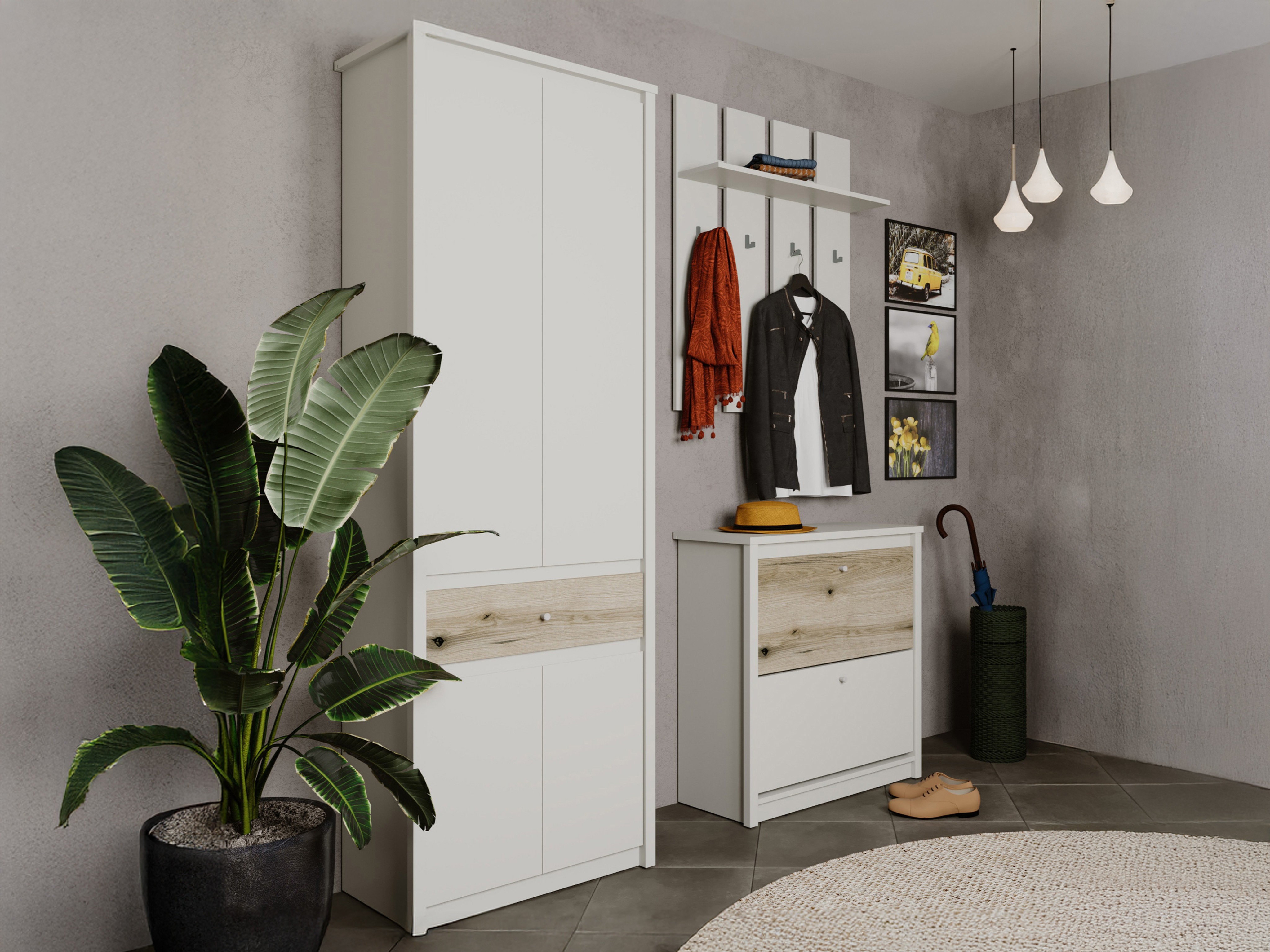 Prieškambario komplektas Fentoli 128