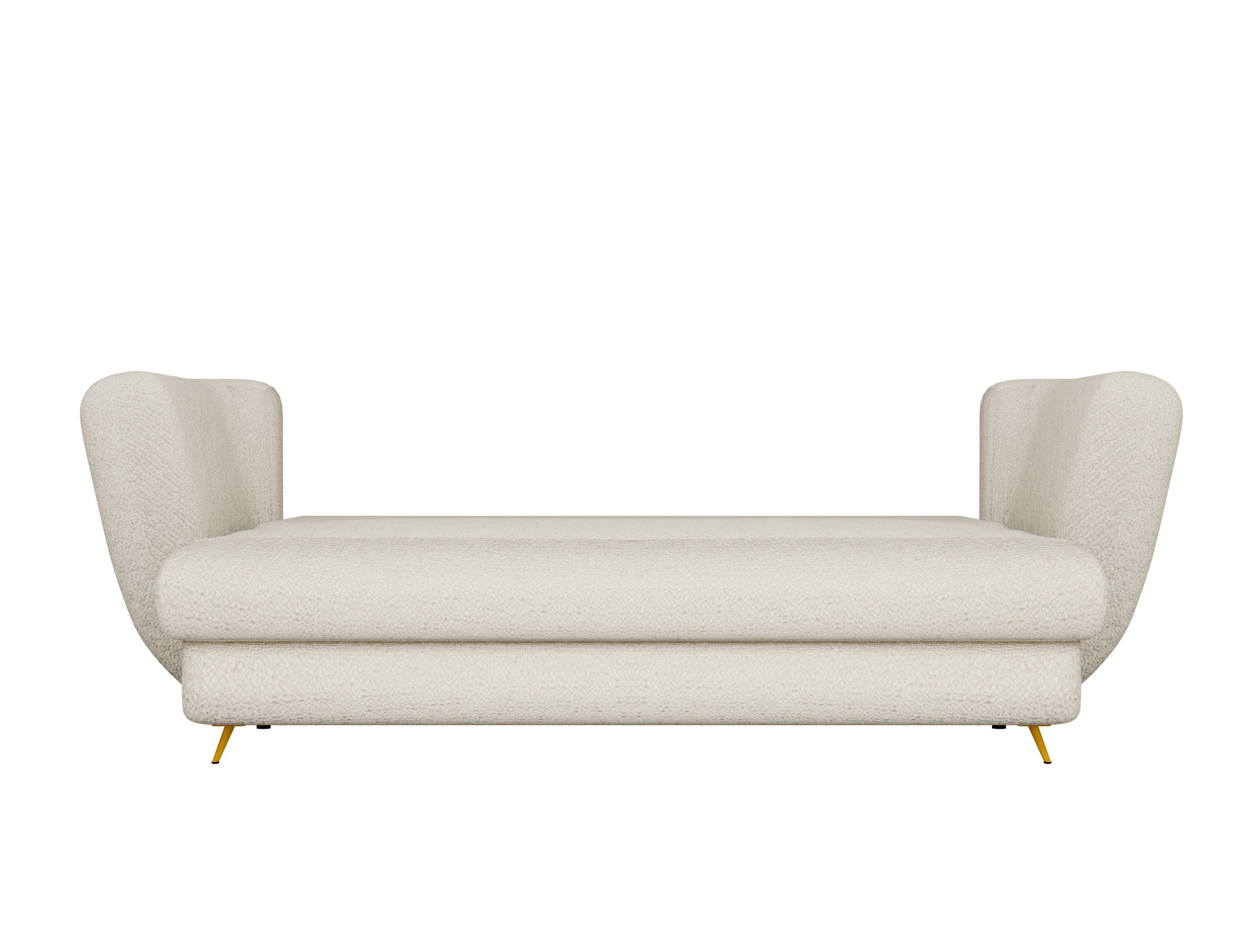 Sofa lova Mandeville 354 (Auksinė + Juoda)
