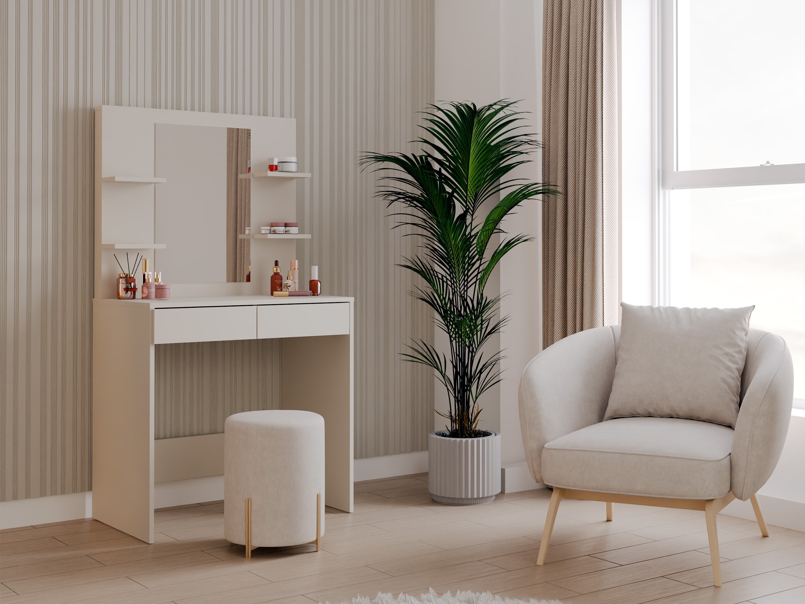 Makiažo staliukas Mandeville 357