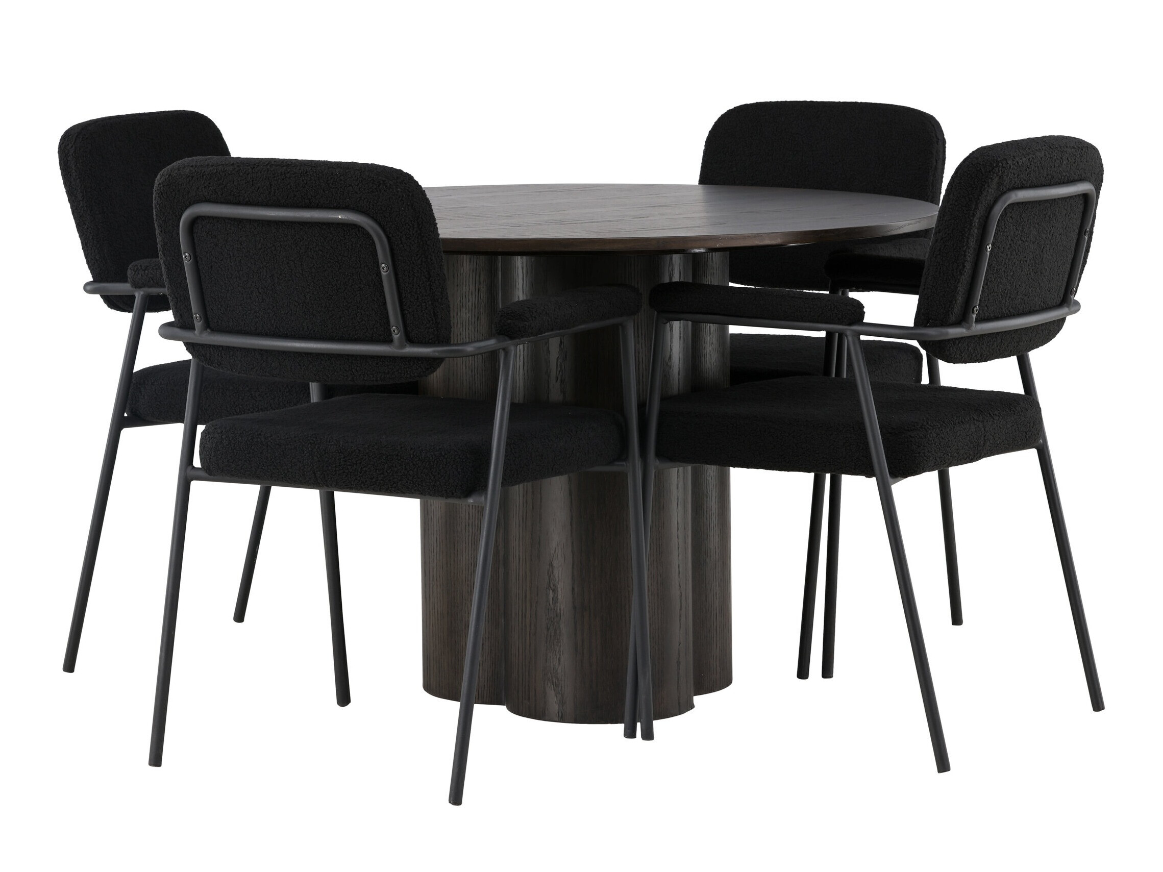 Valgomojo komplektas Dallas 4358 (Ruda)