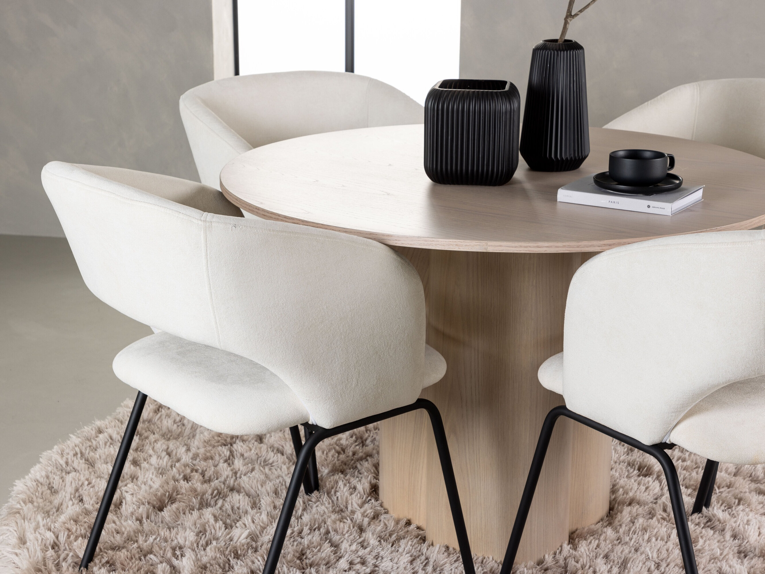 Valgomojo komplektas Dallas 5132 (Šviesus medis)