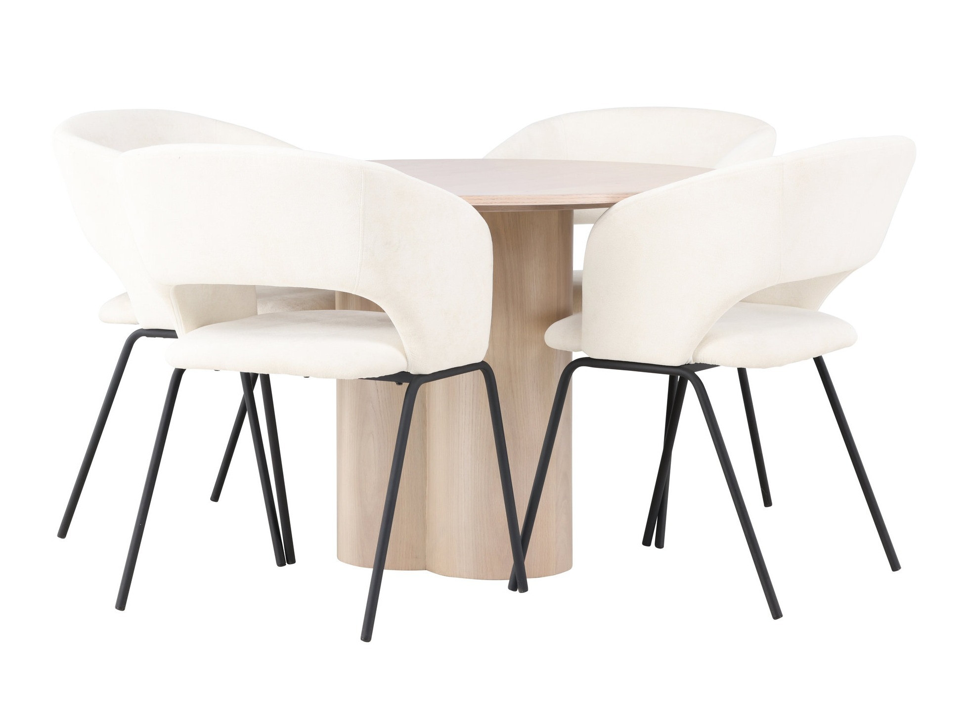 Valgomojo komplektas Dallas 5132 (Šviesus medis)