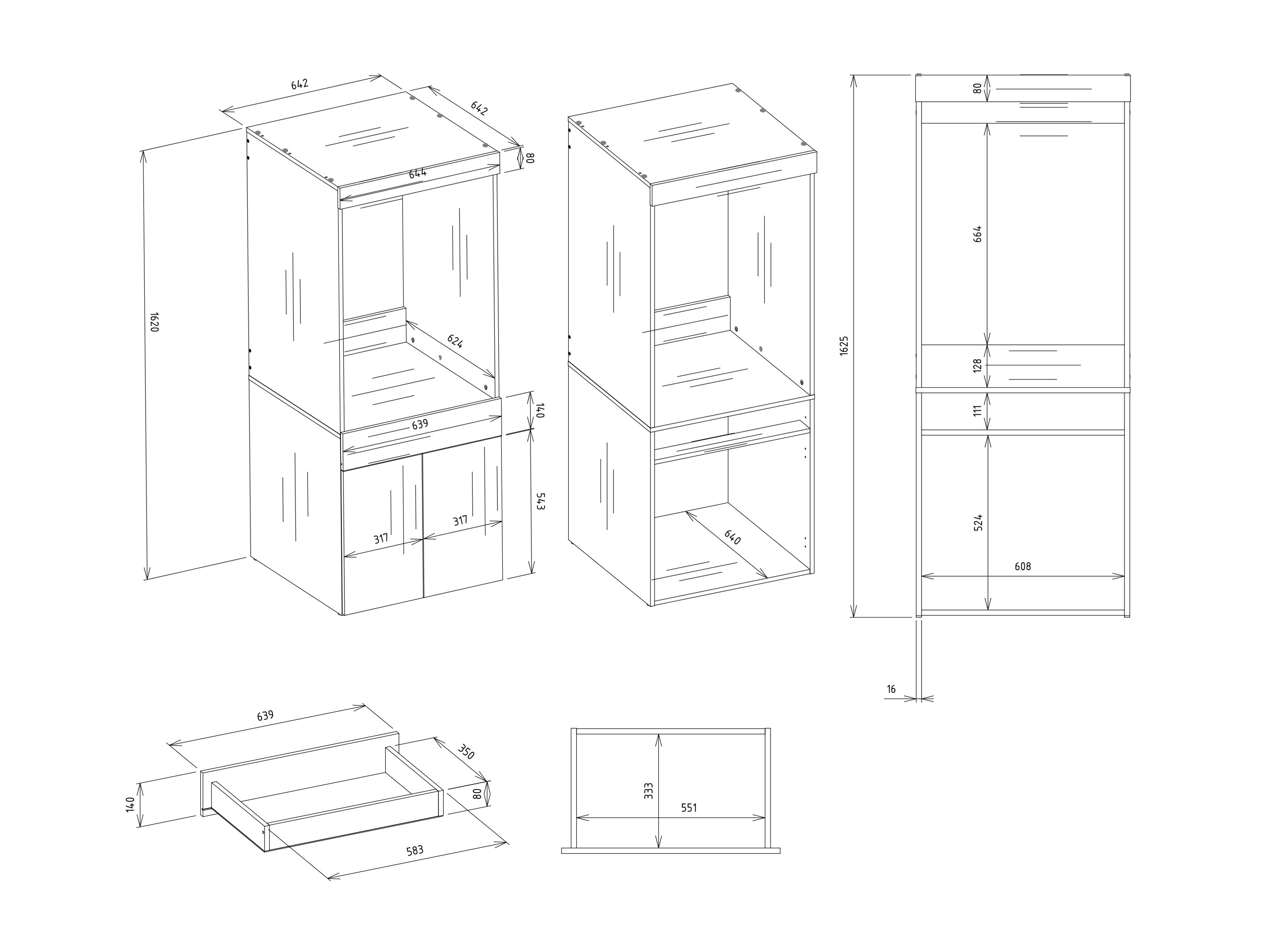 Vonios lentyna Mandeville 355