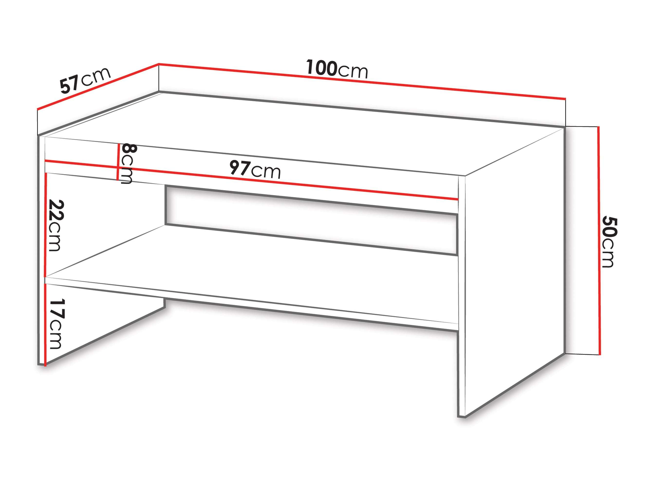 Žurnalinis staliukas Evavese 107 (Smėlinė)