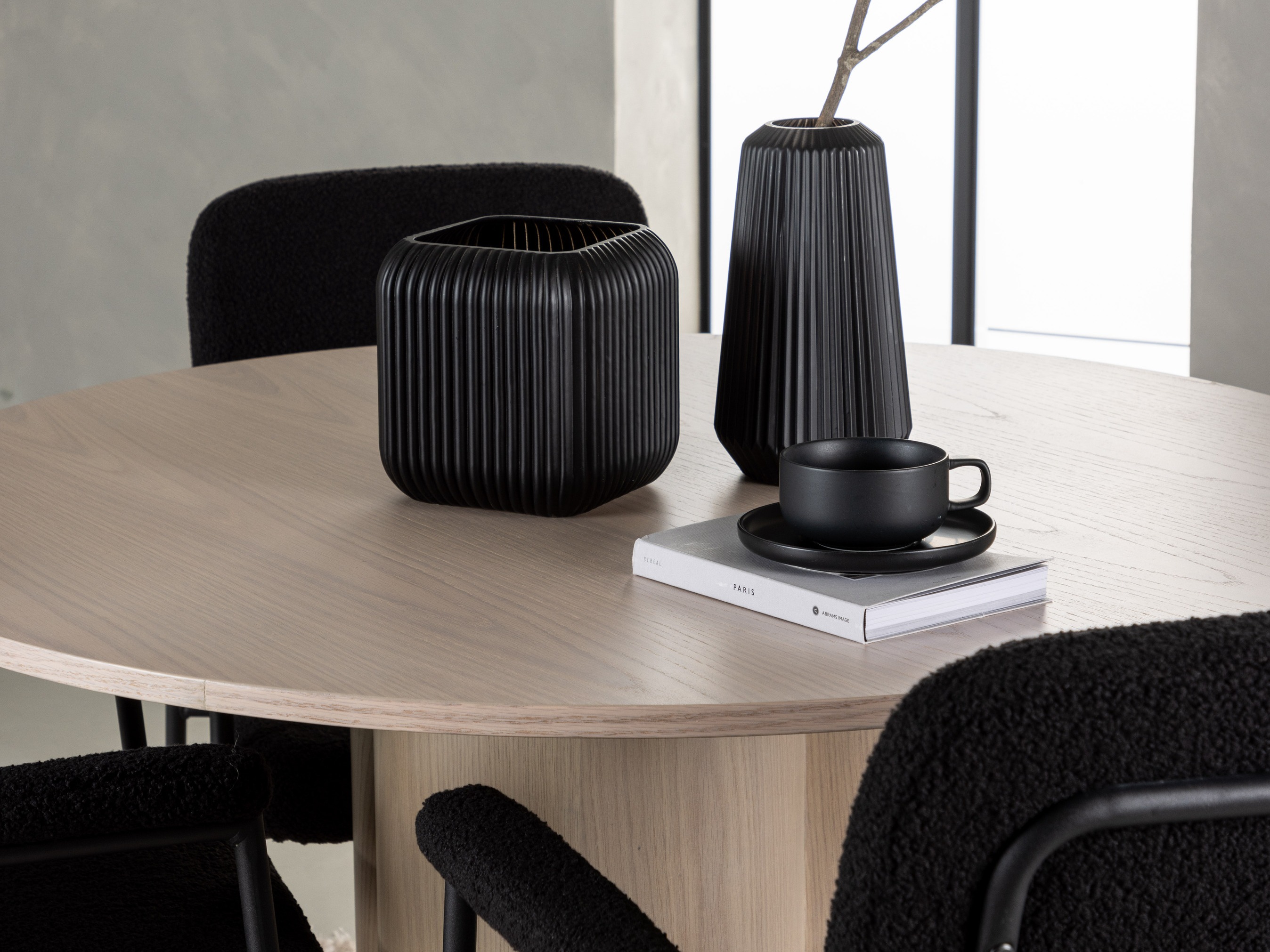 Valgomojo komplektas Dallas 4358 (Šviesus medis)