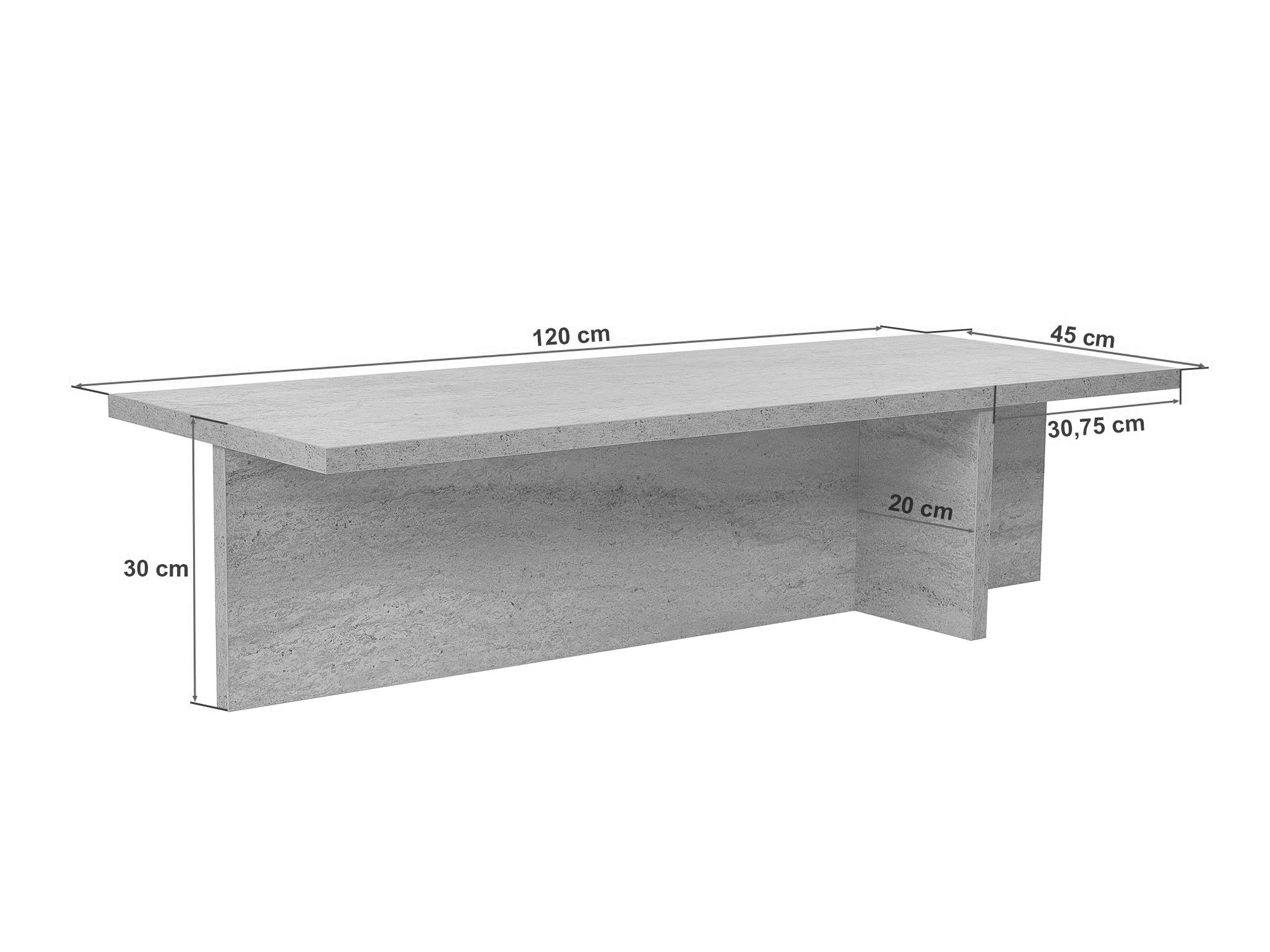 Žurnalinis staliukas Novato 136 (Pušis)
