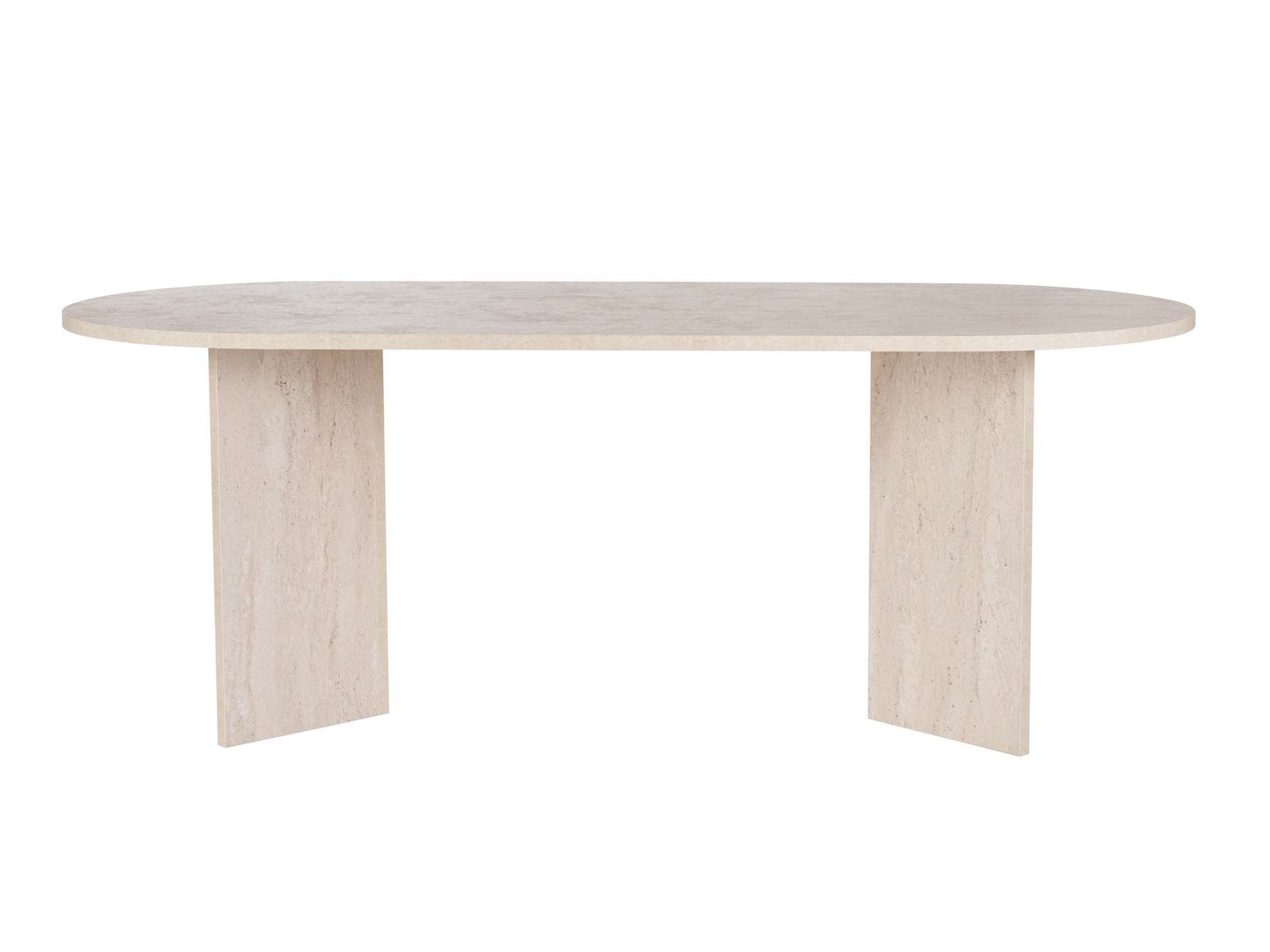 Stalas Novato 138 (Šviesus travertinas)