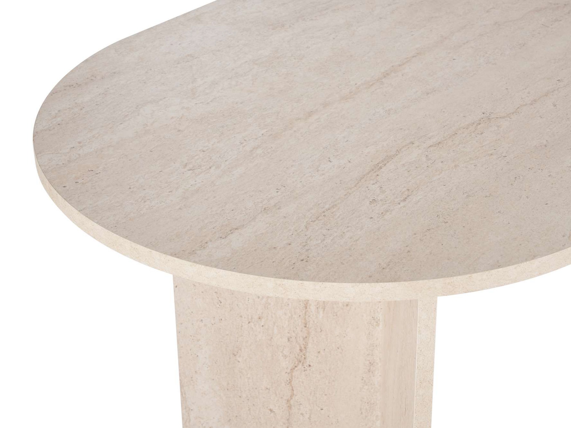 Stalas Novato 138 (Šviesus travertinas)