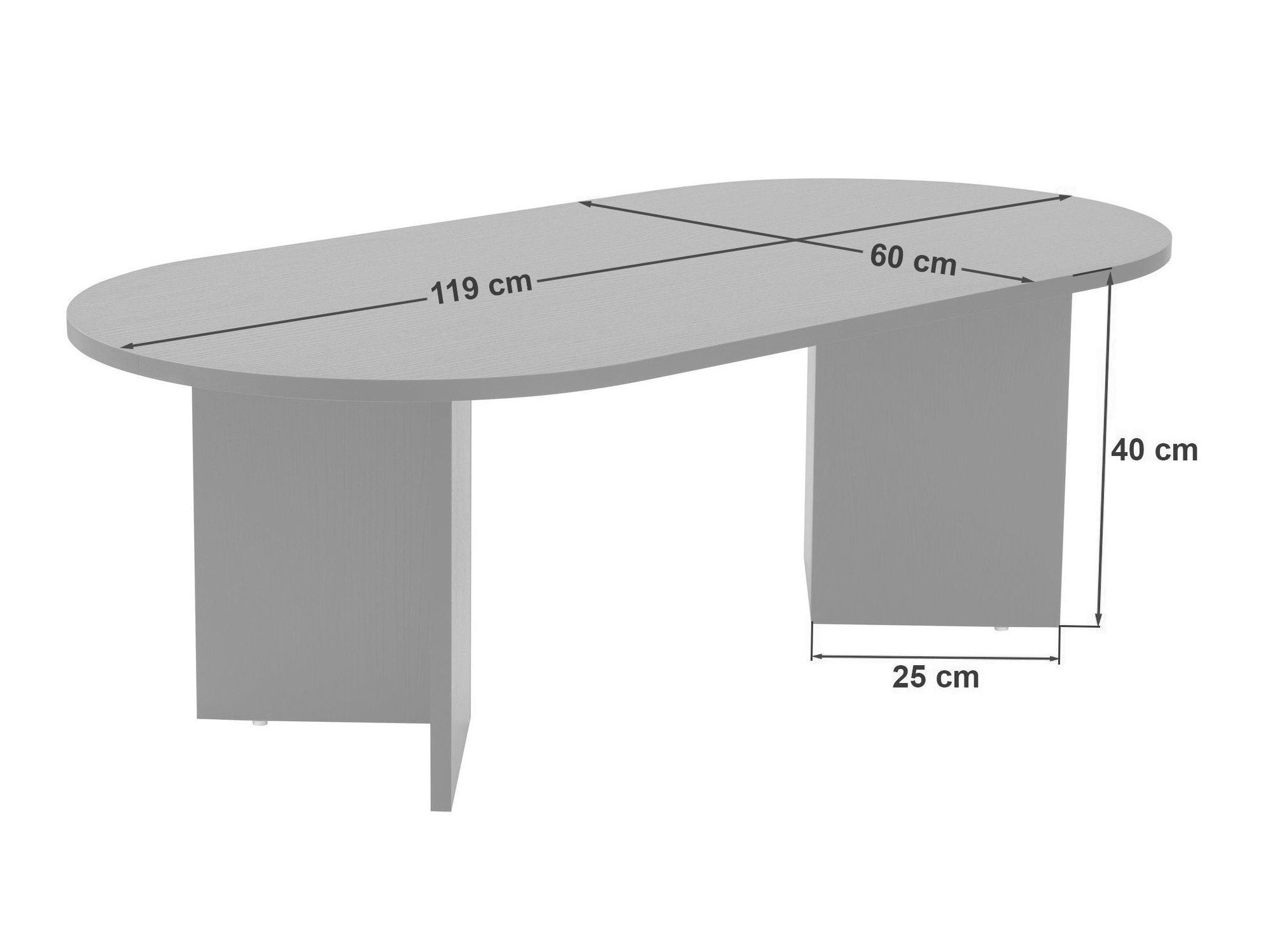 Žurnalinis staliukas Novato 111 (Šviesus travertinas)
