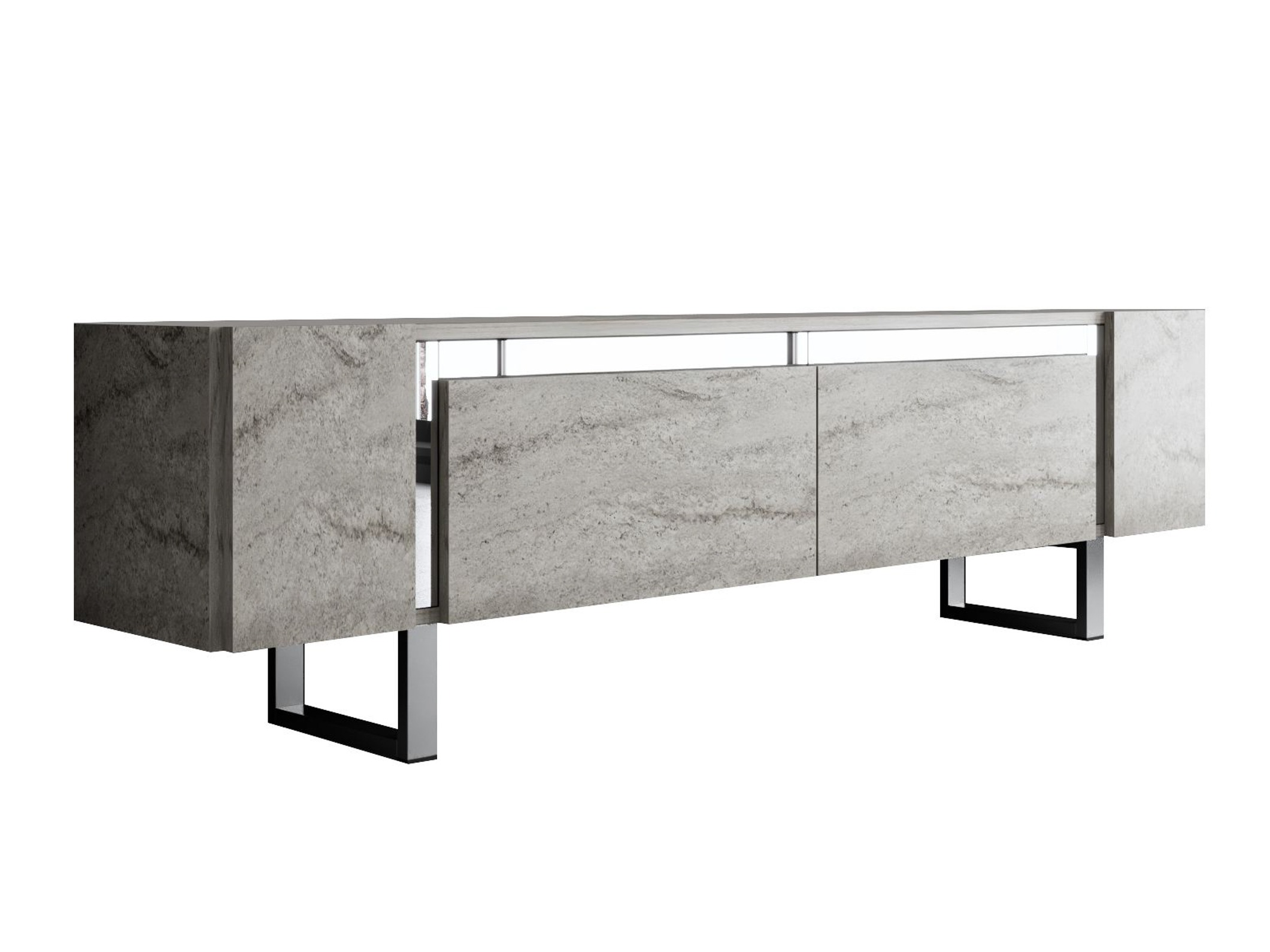 TV staliukas Kailua 2670 (Šviesus travertinas)