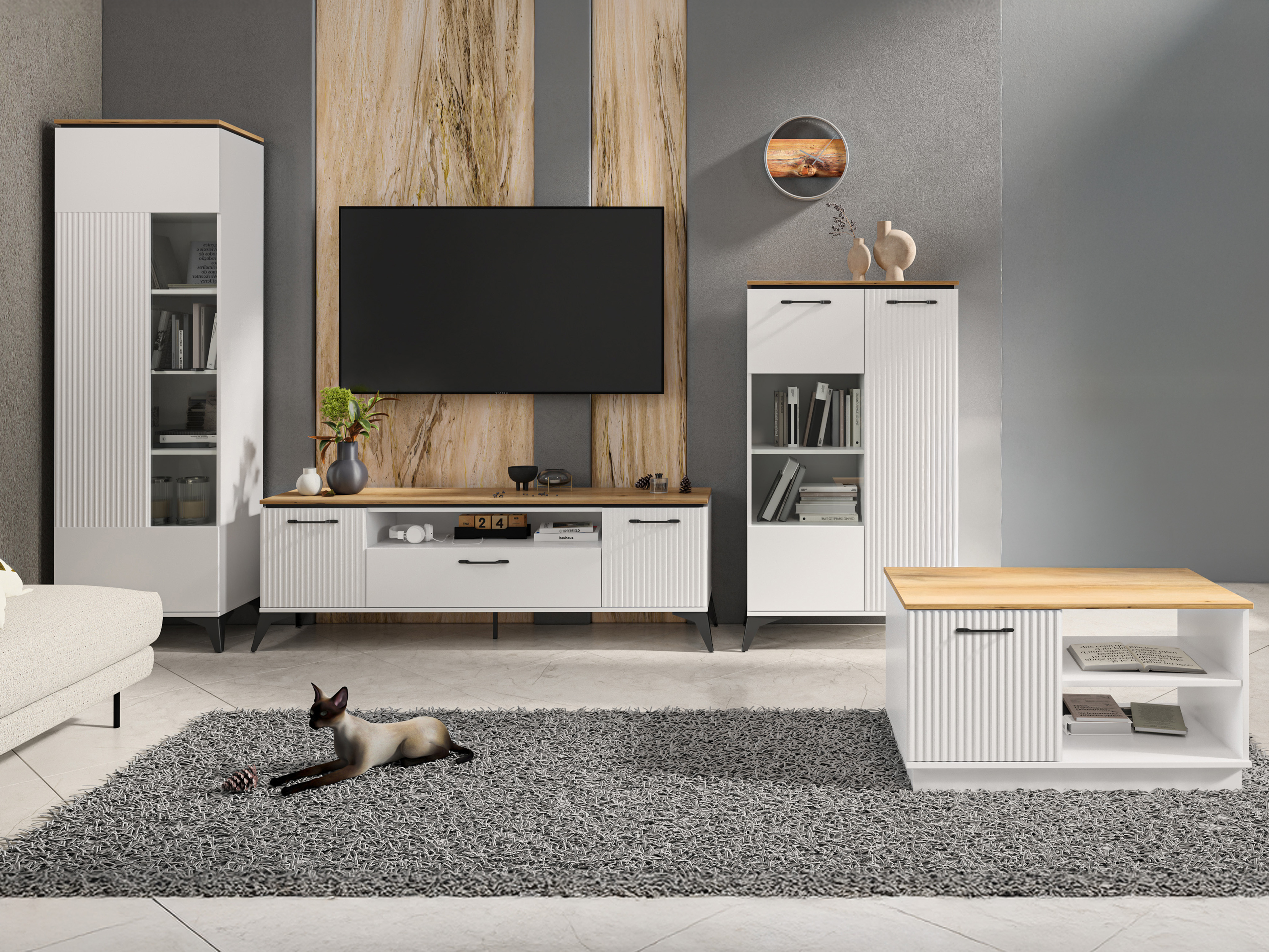 Svetainės komplektas Nolrevu 115 (Yra)