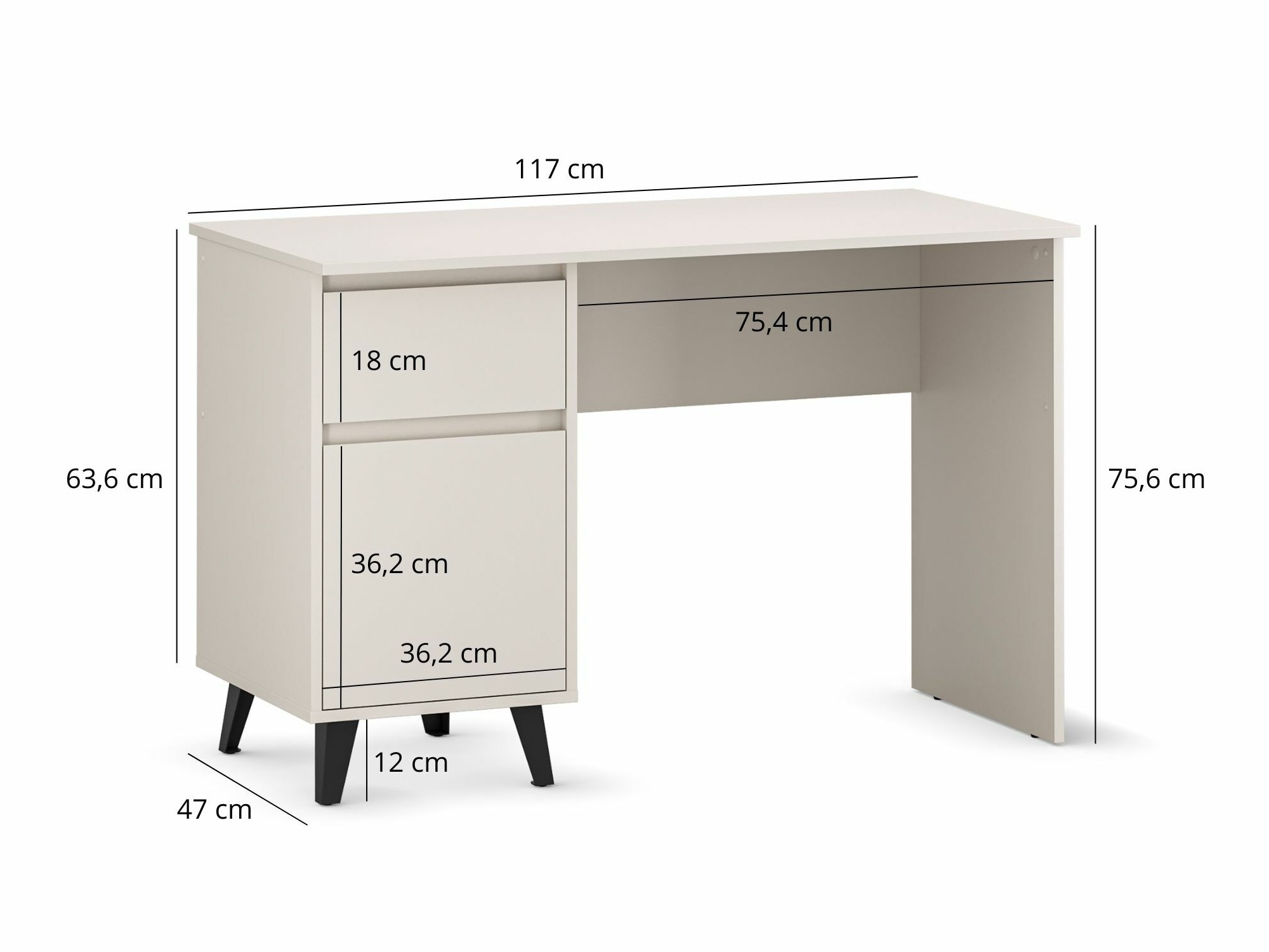 Darbo stalas Tetena 100 (Kašmyras)