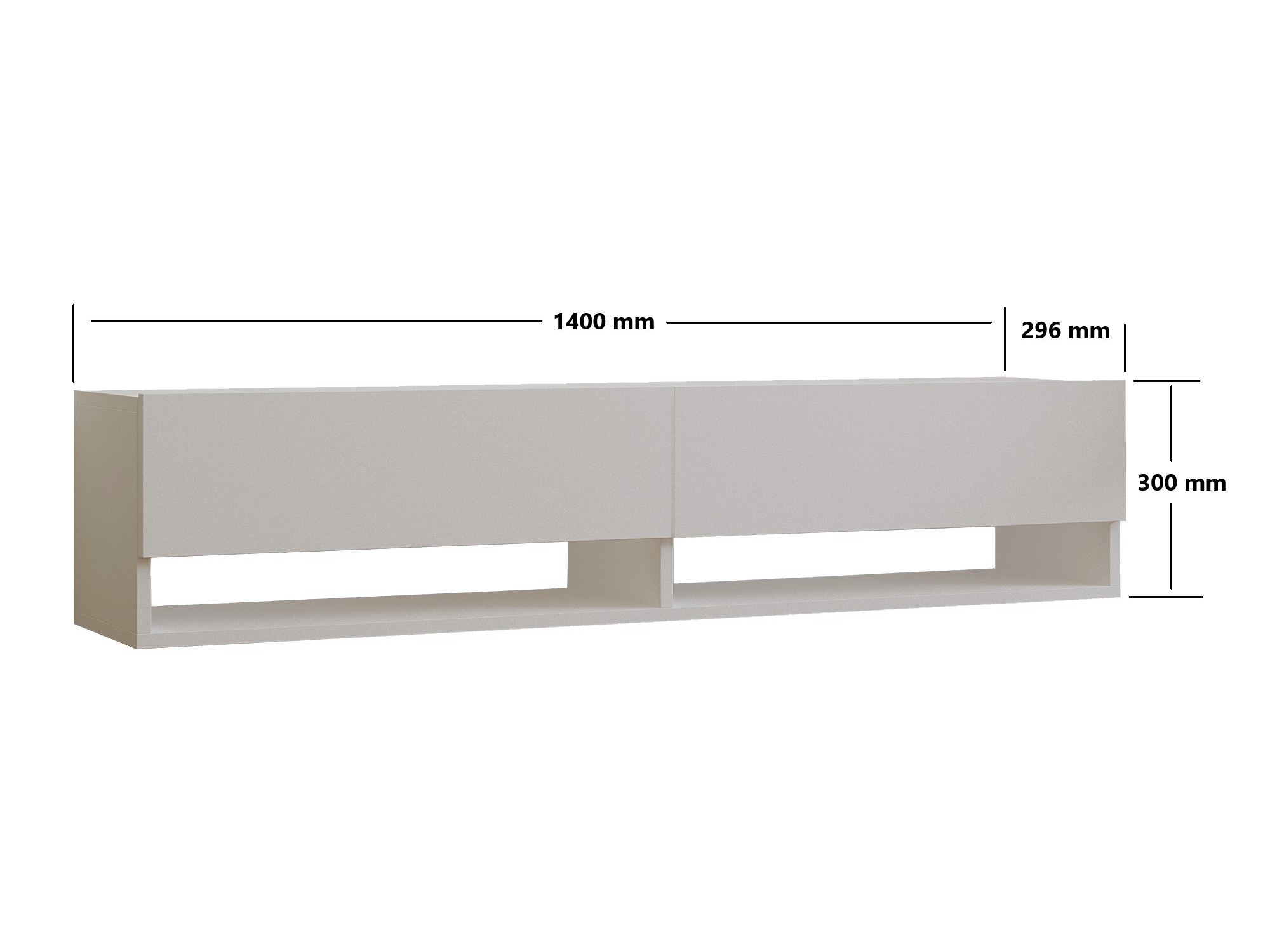 TV staliukas Kailua 2690 (Balta)