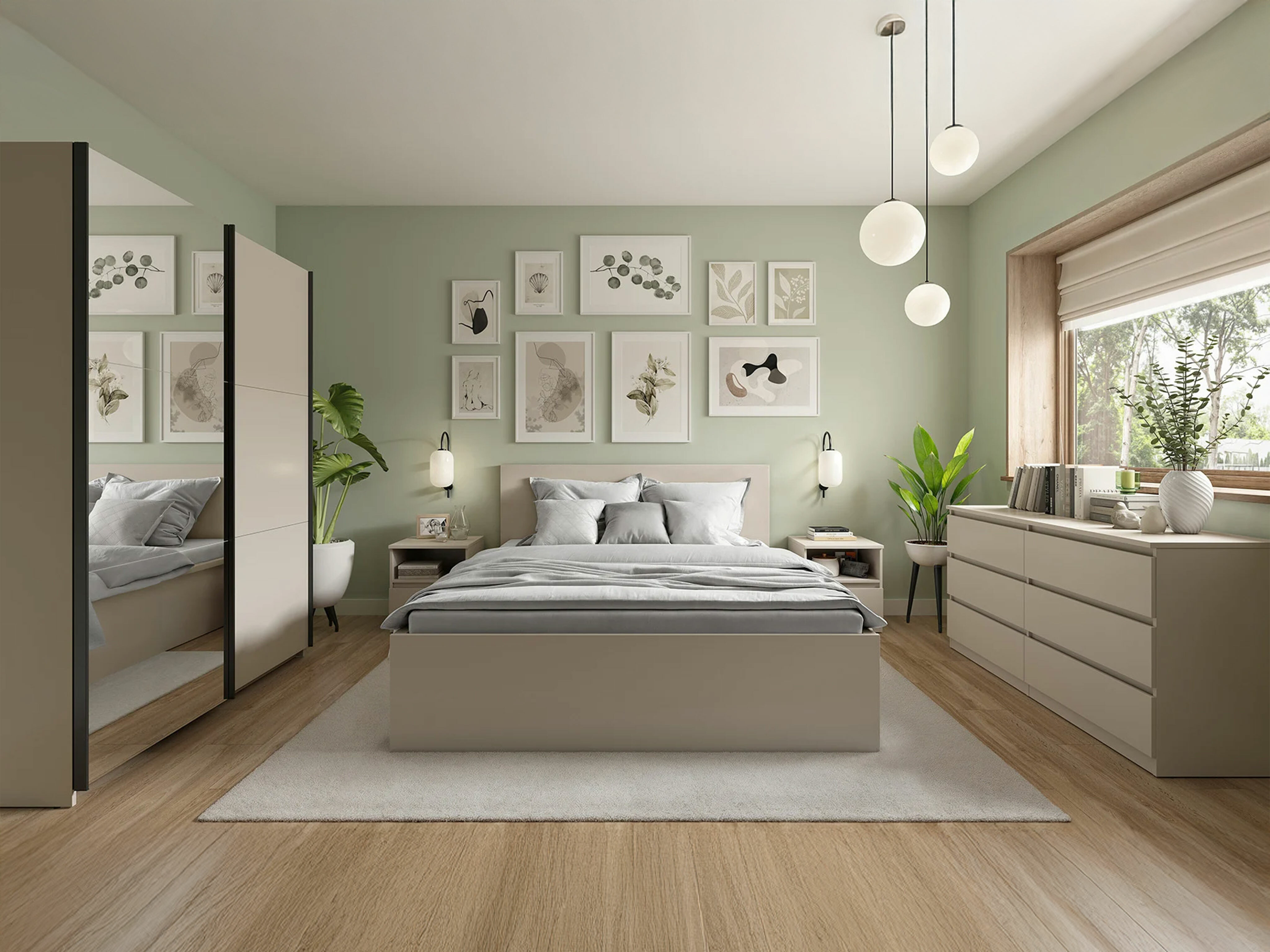 Miegamojo komplektas Livevaro 125