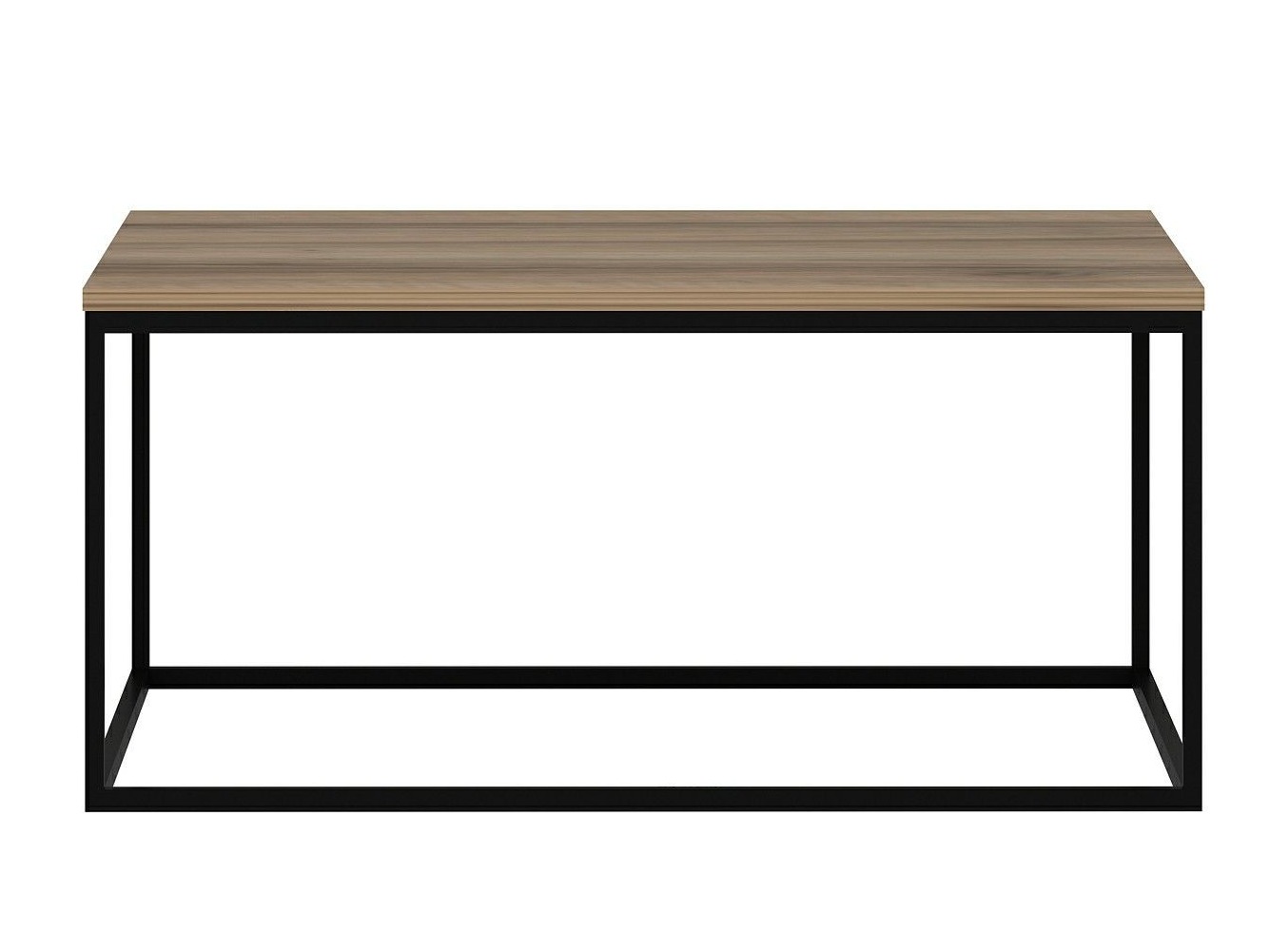 Žurnalinis staliukas Kailua 2298 (Ruda + Juoda)