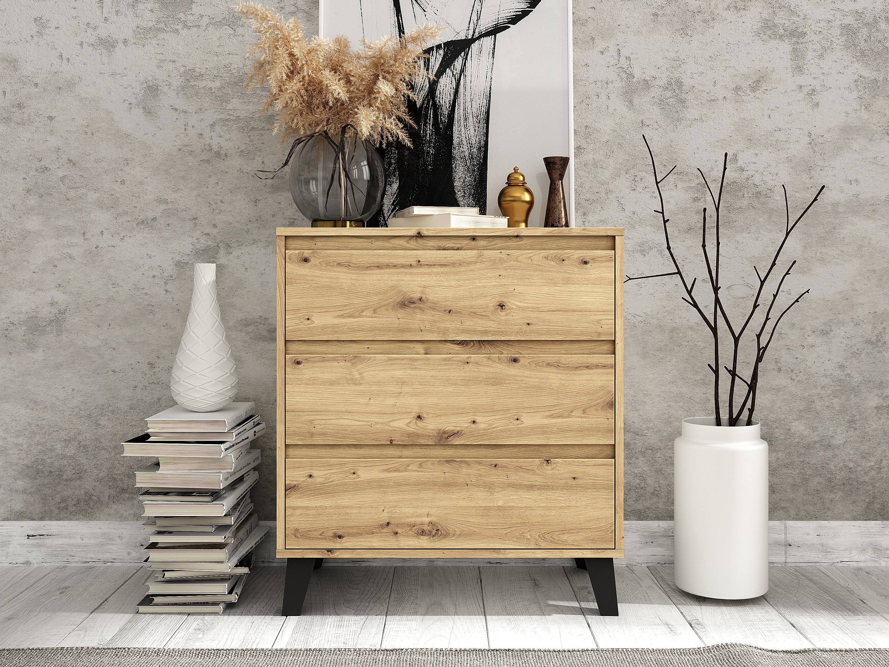 Komoda Tetena 102 (Artisan ąžuolas)