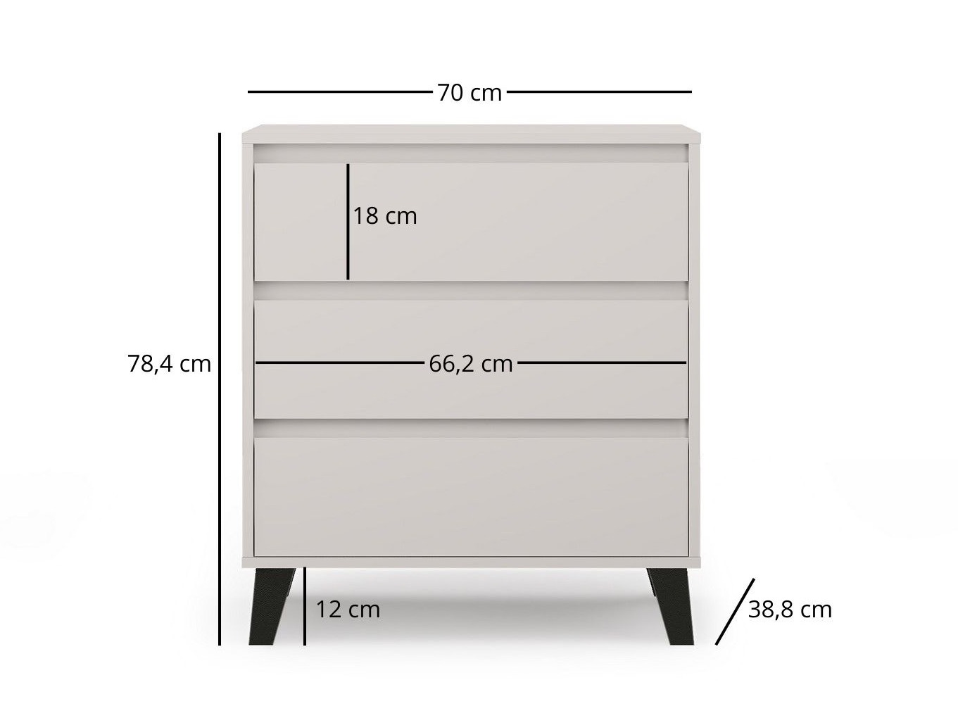 Komoda Tetena 102 (Kašmyras)