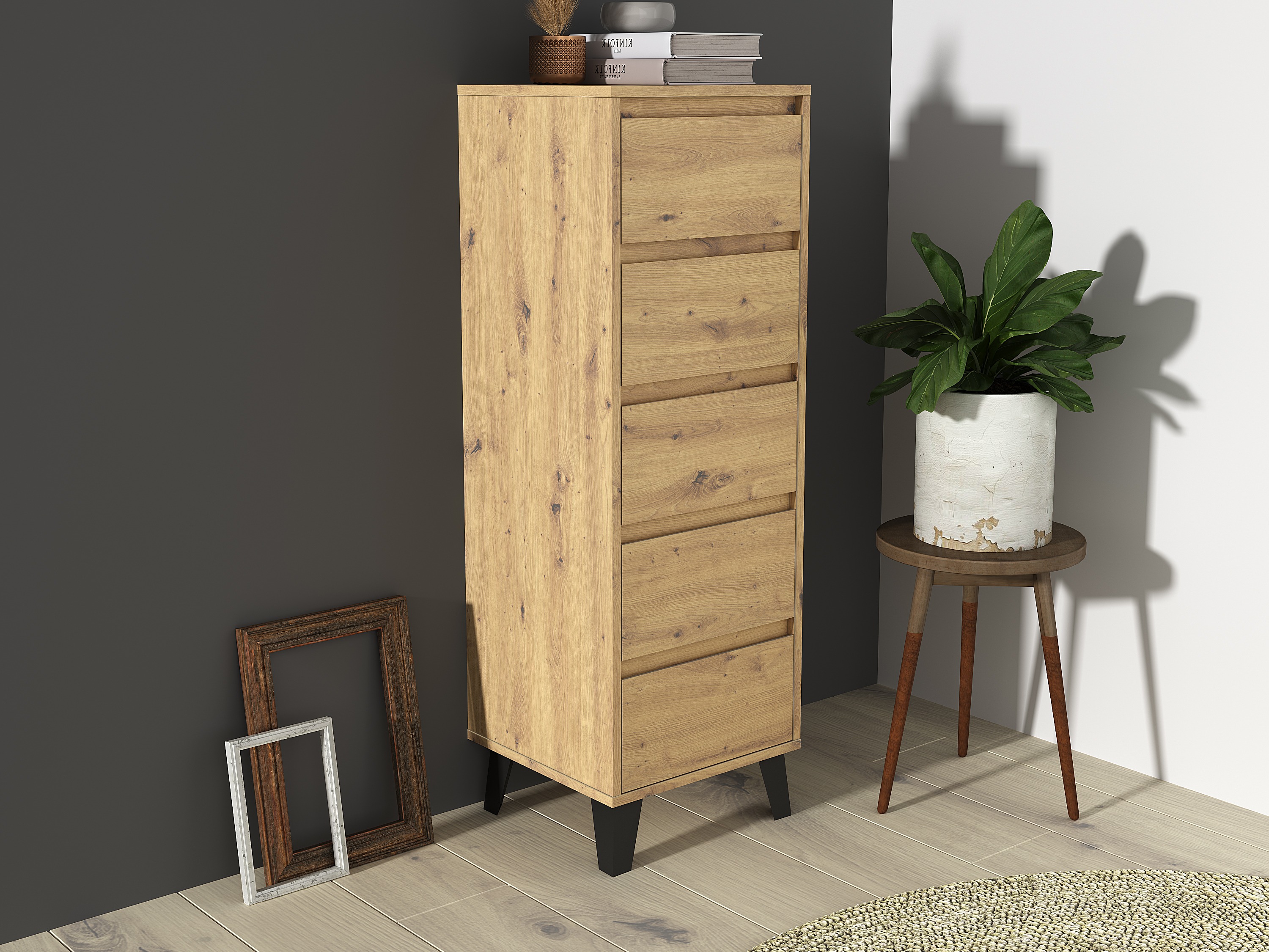 Komoda Tetena 104 (Artisan ąžuolas)
