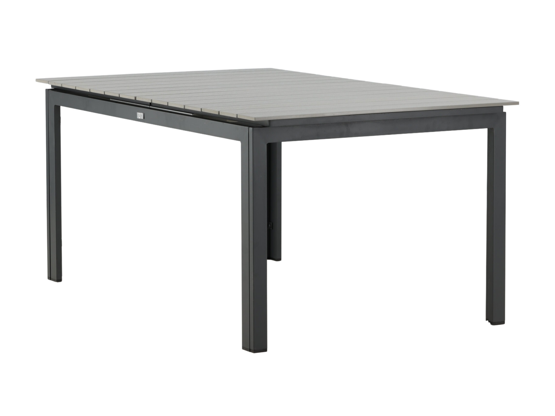 Lauko stalas Dallas 665 (Pilka + Juoda)